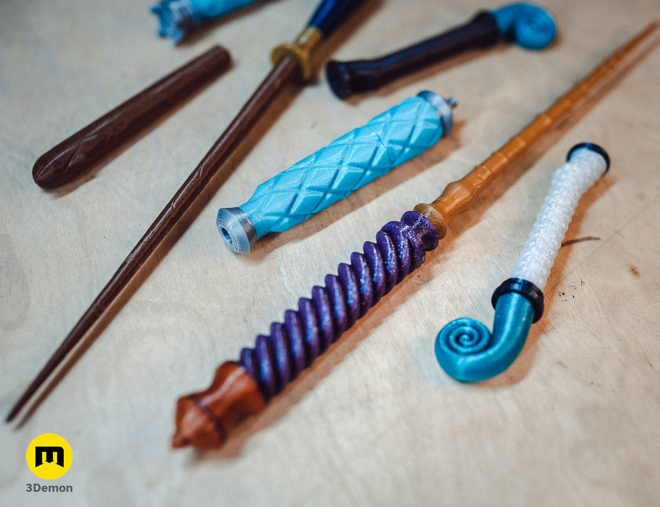 Hogwarts Legacy Wands Bundle 3D print model_2