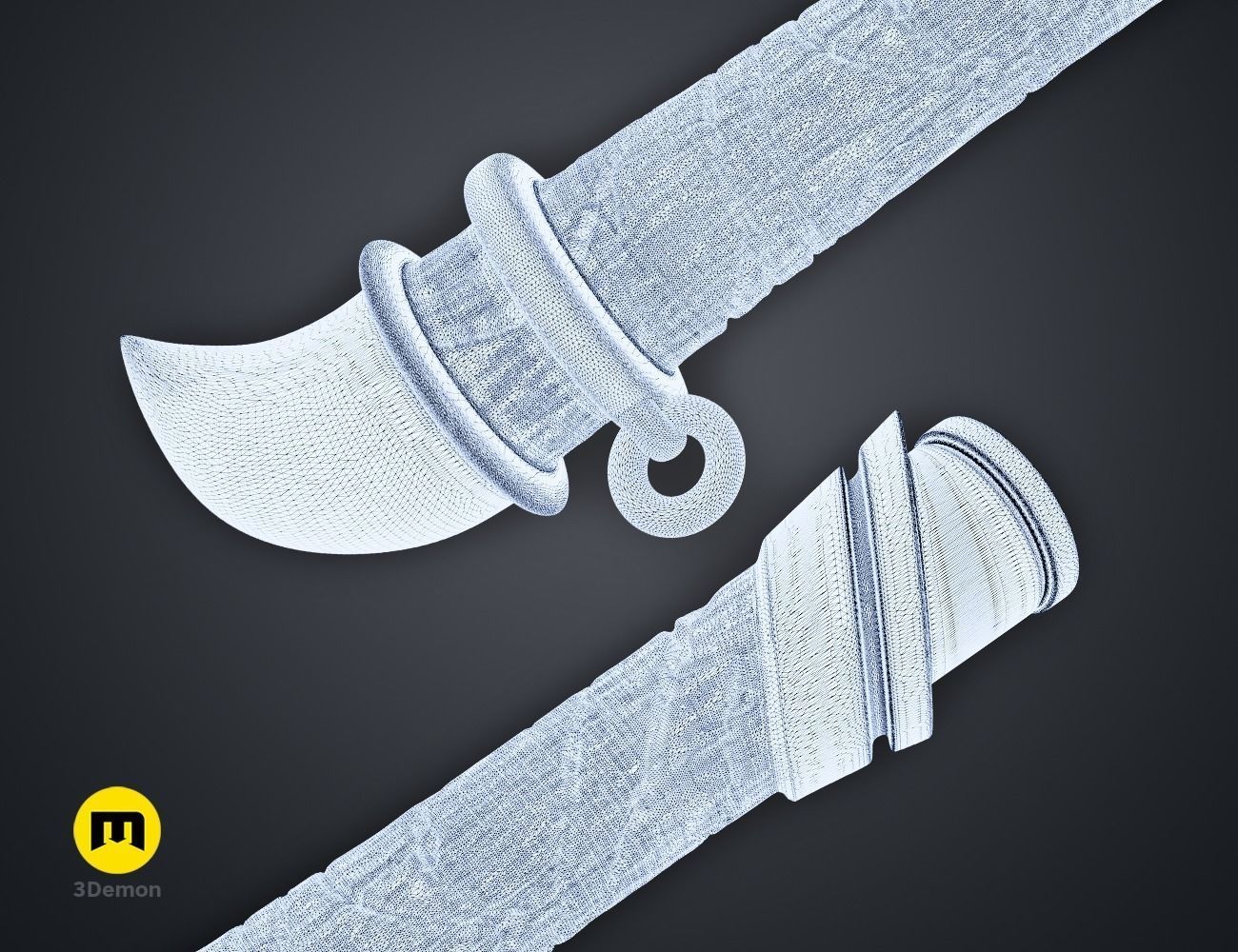 Hogwarts Legacy Wands Bundle 3D print model_30