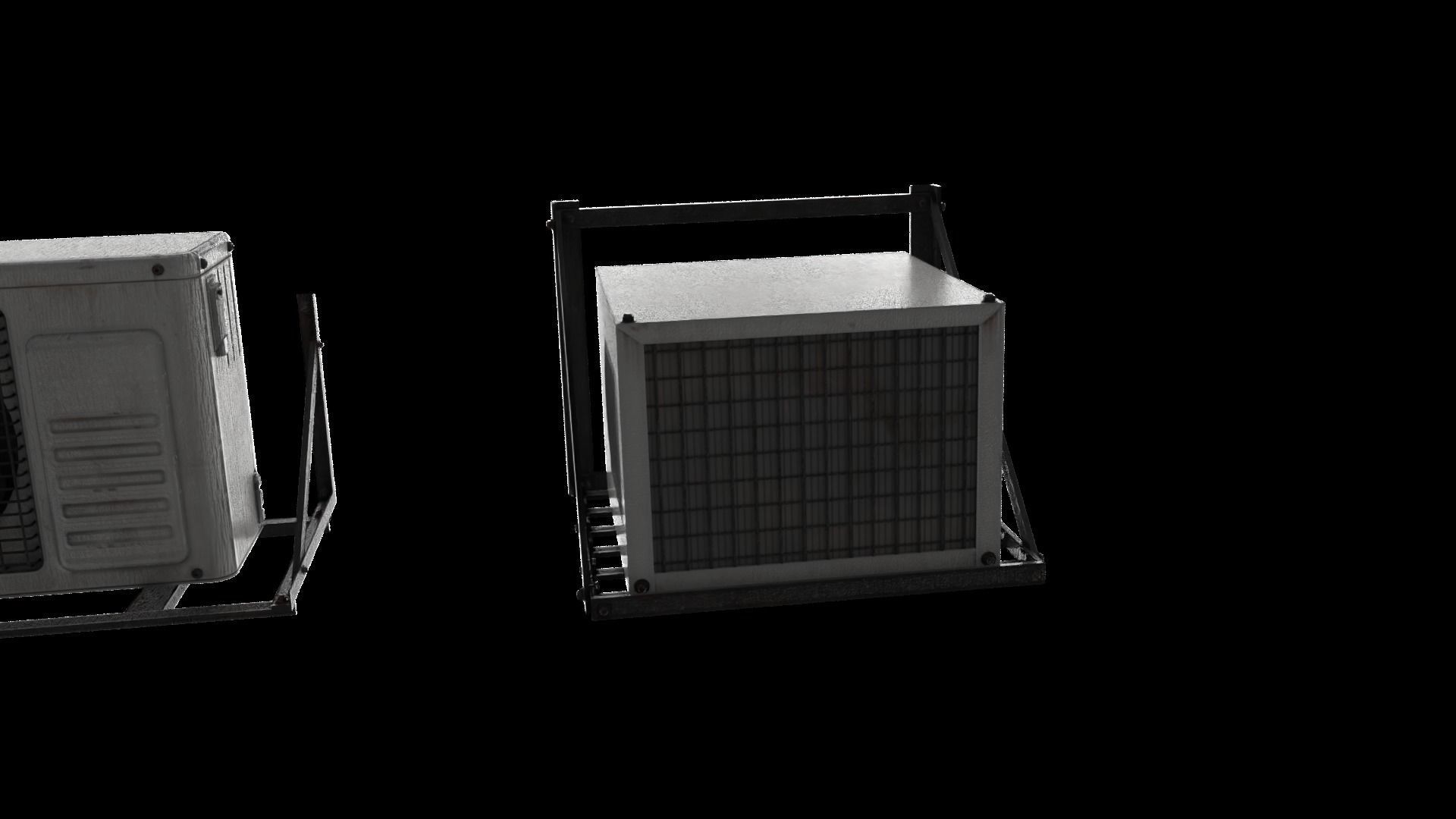 Cool Breeze AC Units for Ultimate Comfort Low-poly 3D model_18