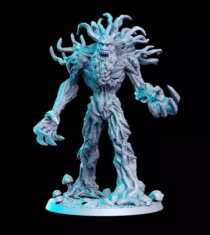 Barbol Ent Hobbit The Lord of the Rings LOTR 32mm Pre-supported 3D print model_0