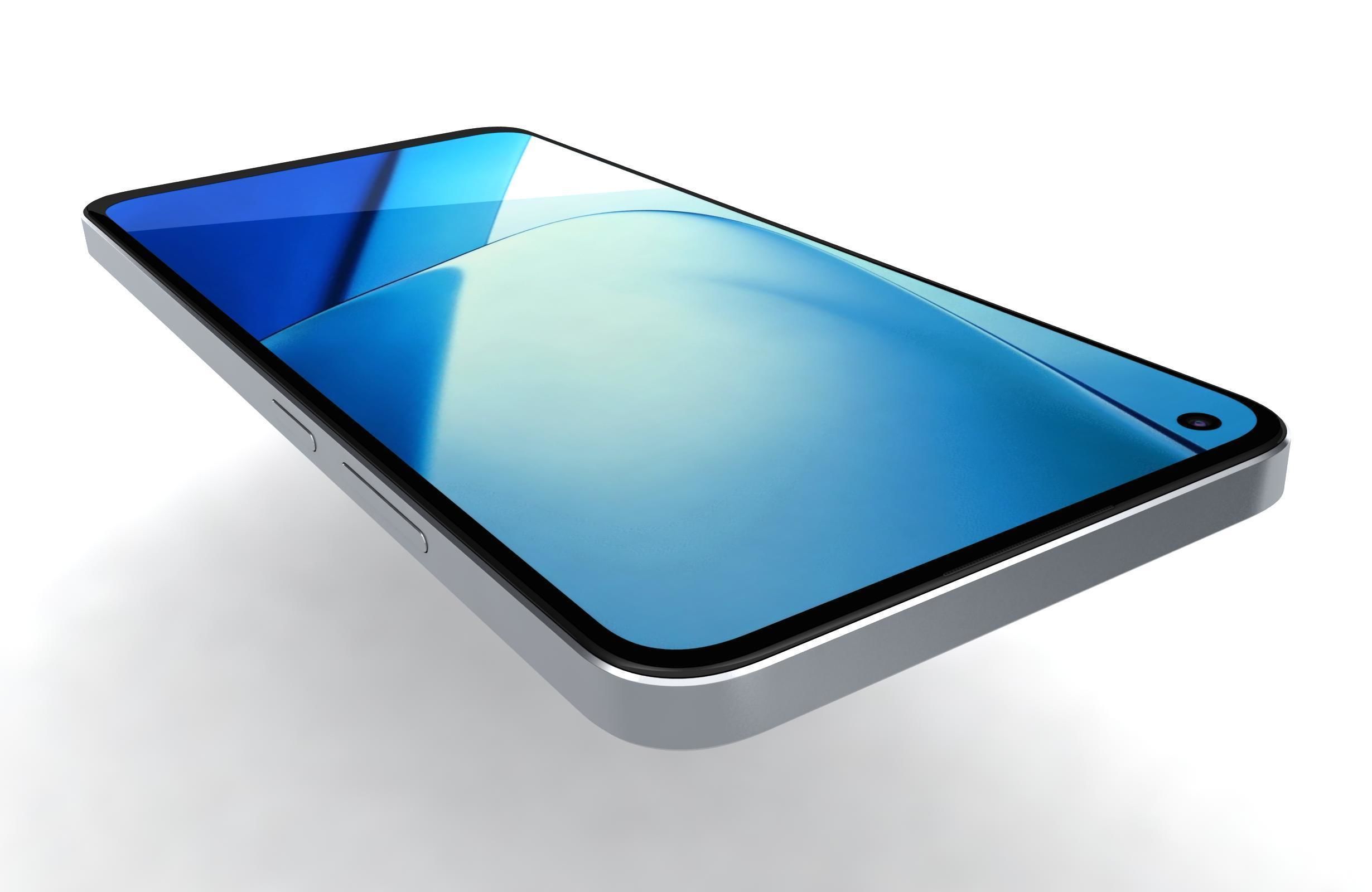 Realme 11 or 11 Pro And 11 Pro Plus Low-poly 3D model_58