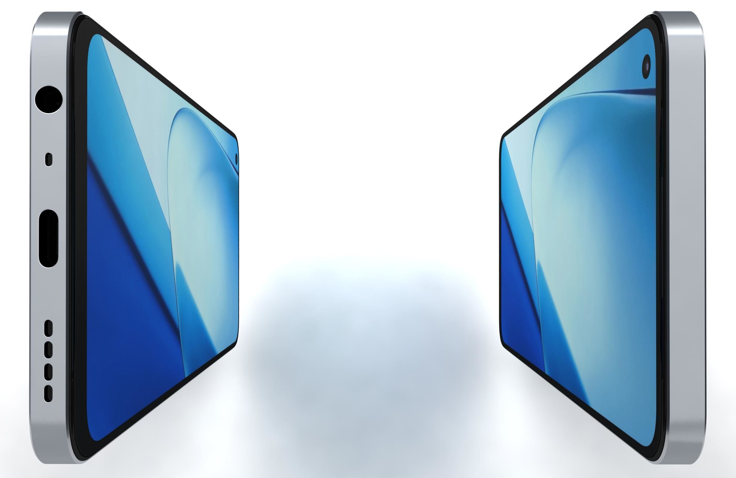 Realme 11 or 11 Pro And 11 Pro Plus Low-poly 3D model_53