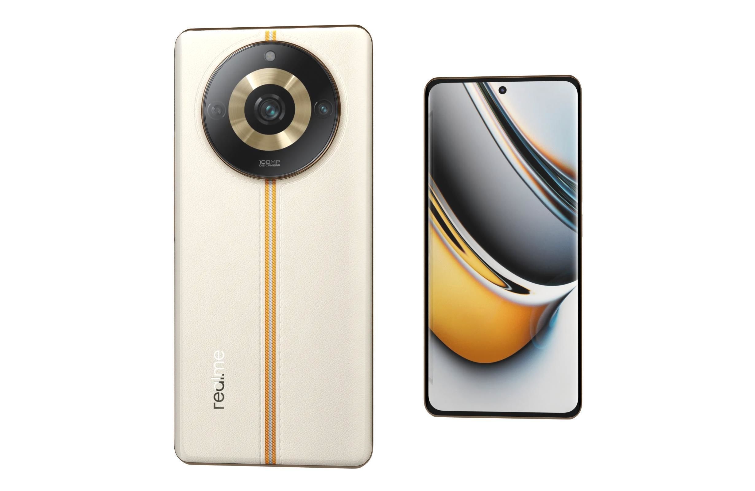 Realme 11 or 11 Pro And 11 Pro Plus Low-poly 3D model_32