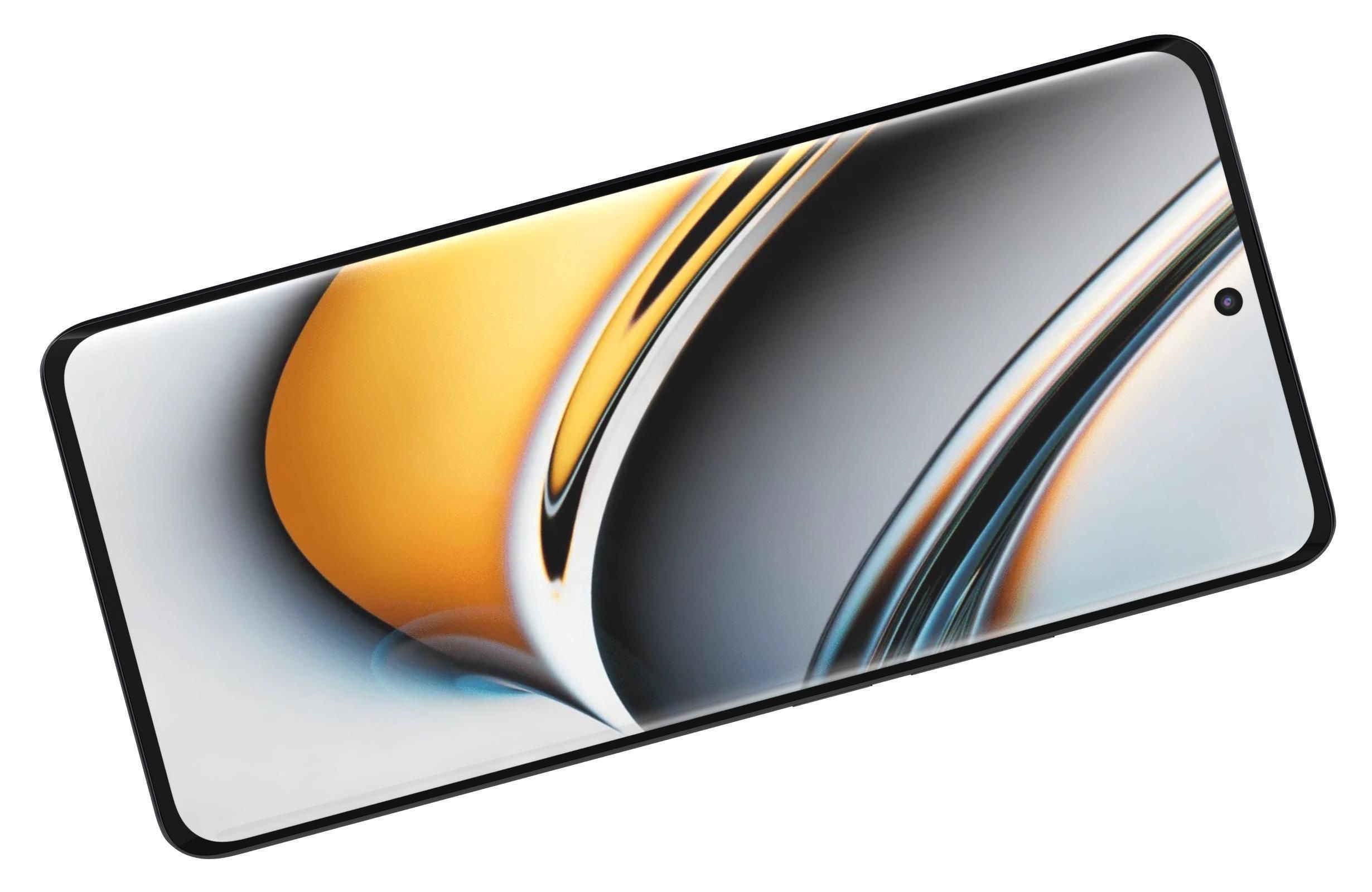 Realme 11 or 11 Pro And 11 Pro Plus Low-poly 3D model_11