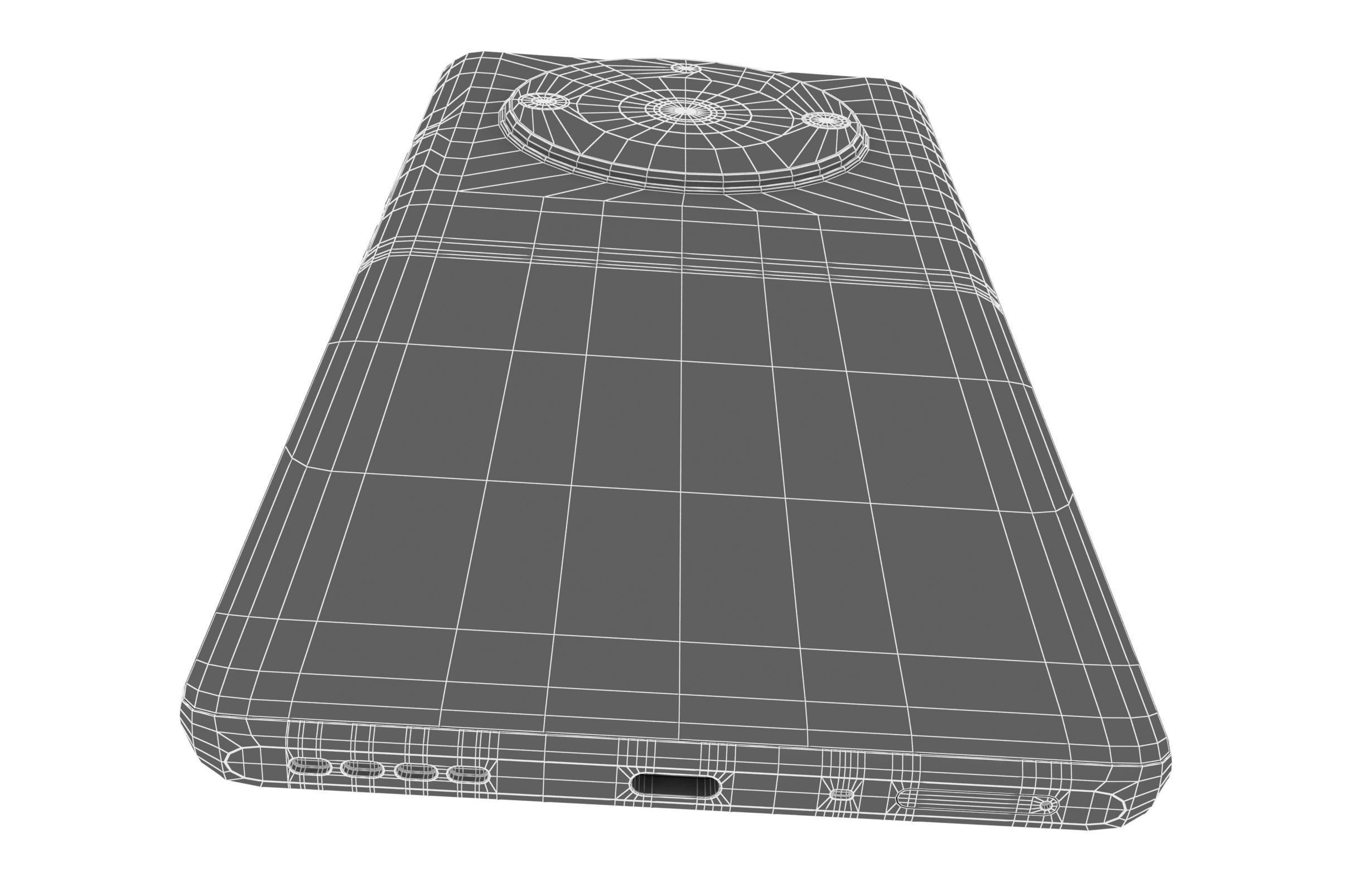 Realme 11 or 11 Pro And 11 Pro Plus Low-poly 3D model_119