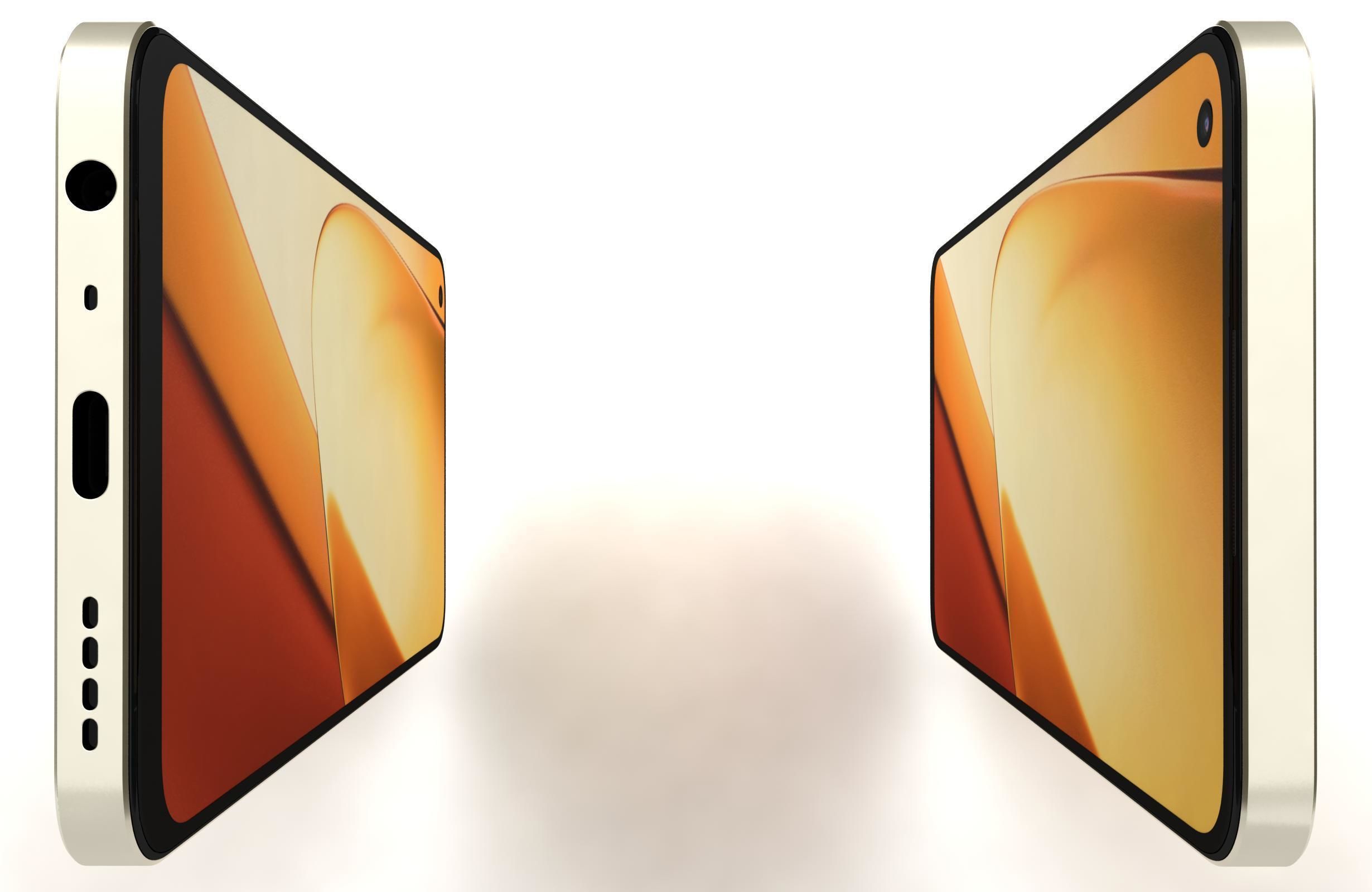 Realme 11 or 11 Pro And 11 Pro Plus Low-poly 3D model_65