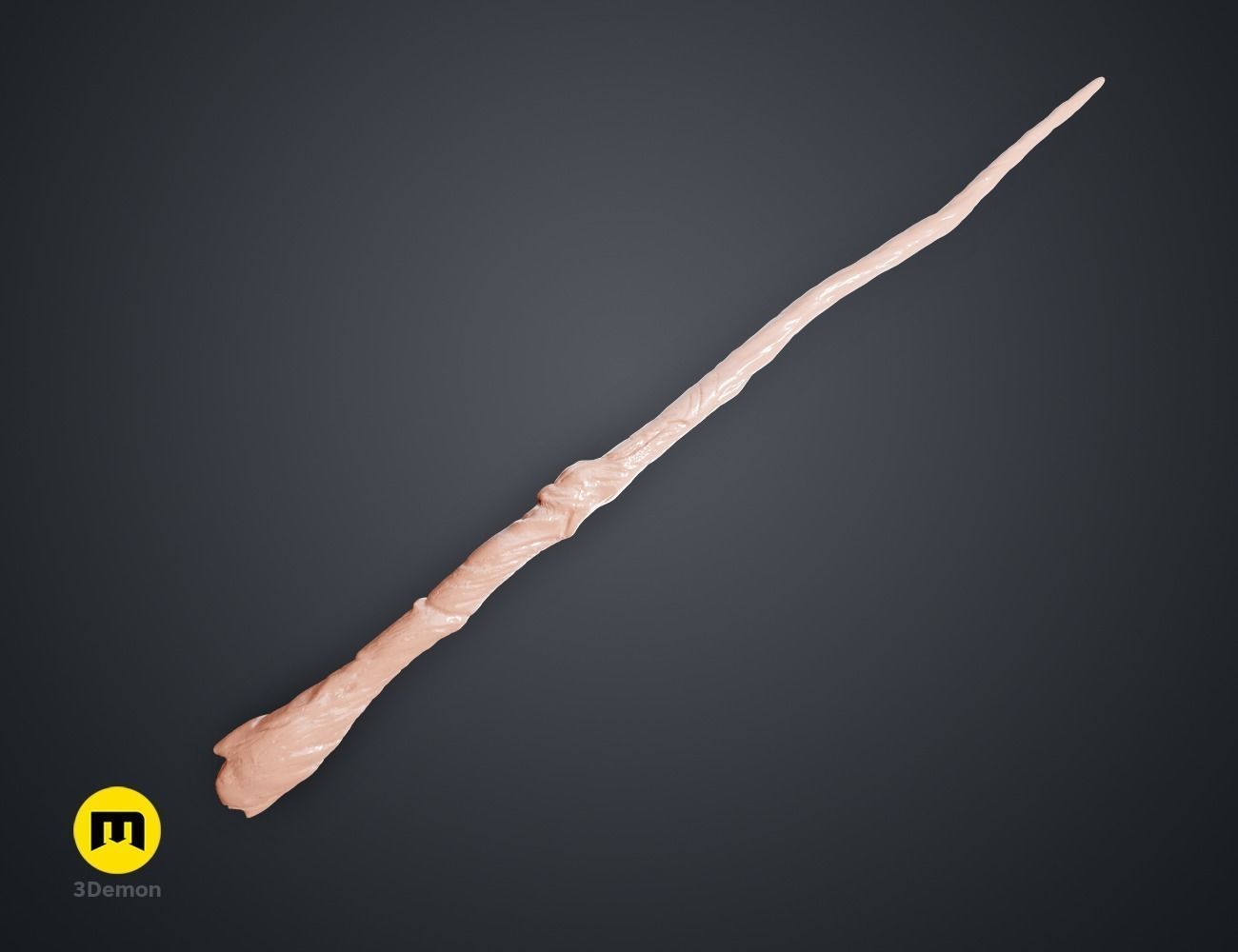 Hogwarts Legacy Wand Natural 3D print model_2