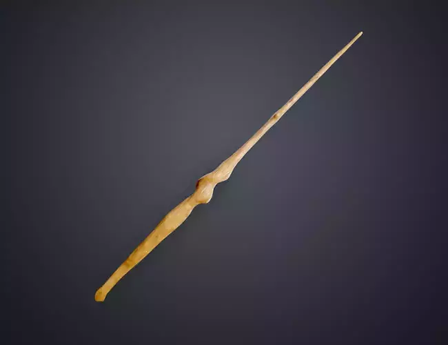 Hogwarts Legacy Wand Notched 3D print model
