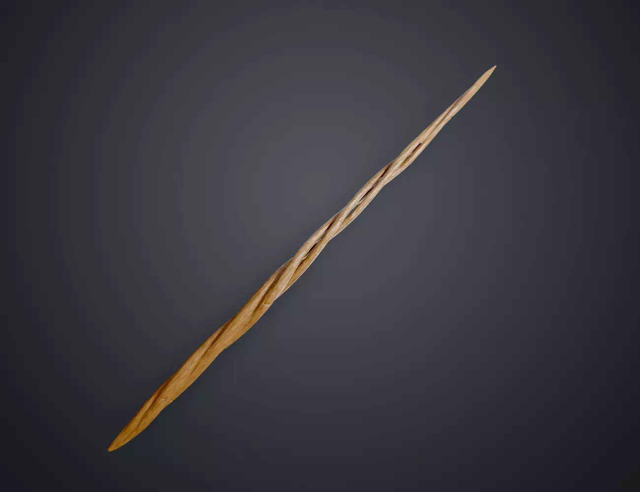 Hogwarts Legacy Wand Spiral 3D print model