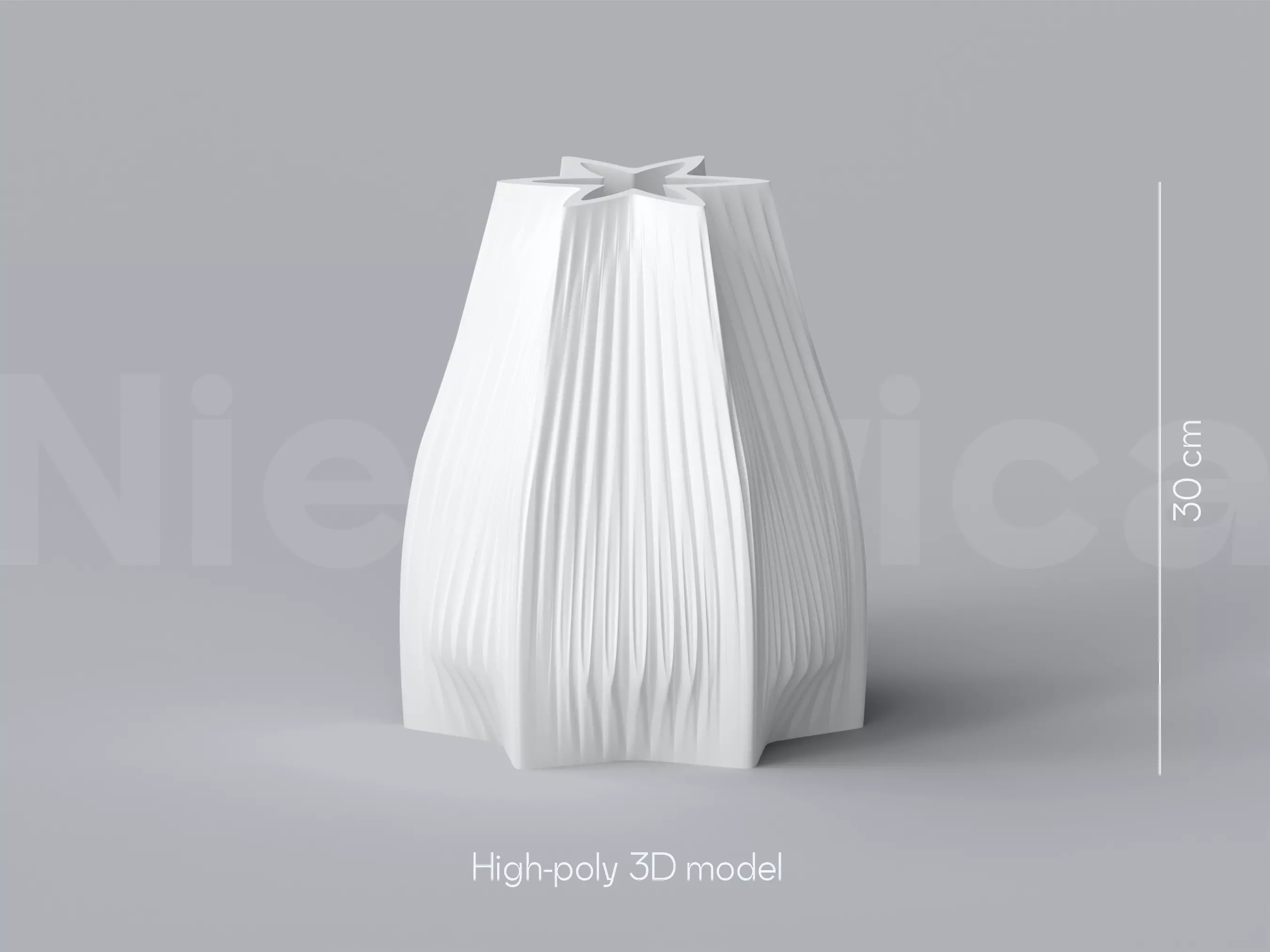NIEDWICA VASE F-2 STL 3D MODEL 3D print model_0