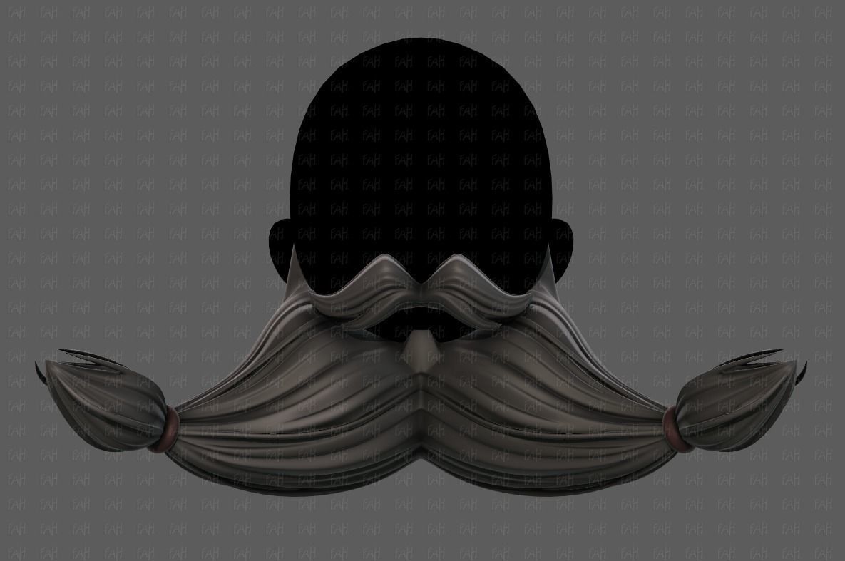 3D model Beard V54 VR / AR / low-poly | CGTrader