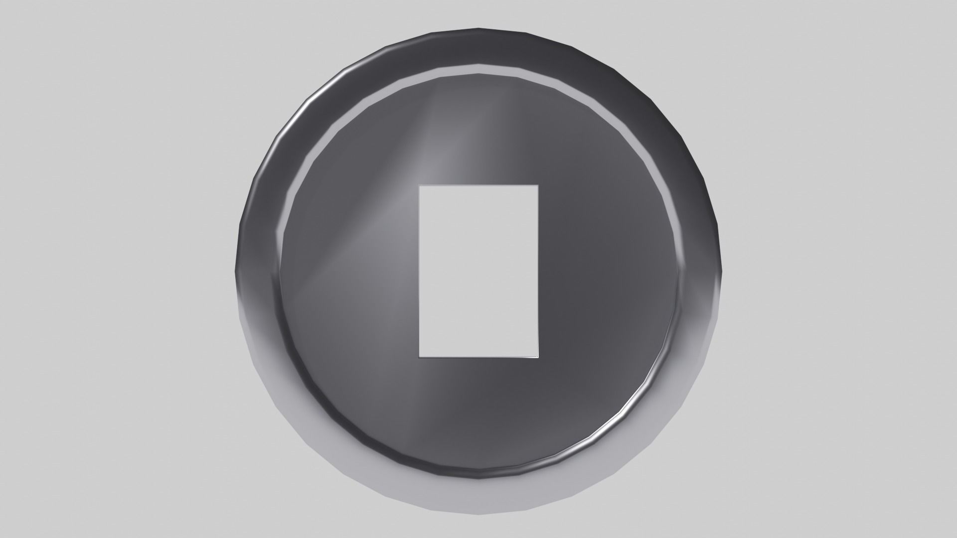 coin 3D model Low-poly 3D model_7