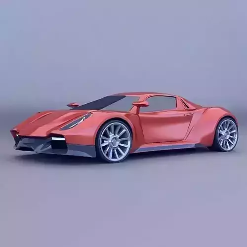 Sportero concept car 3D model