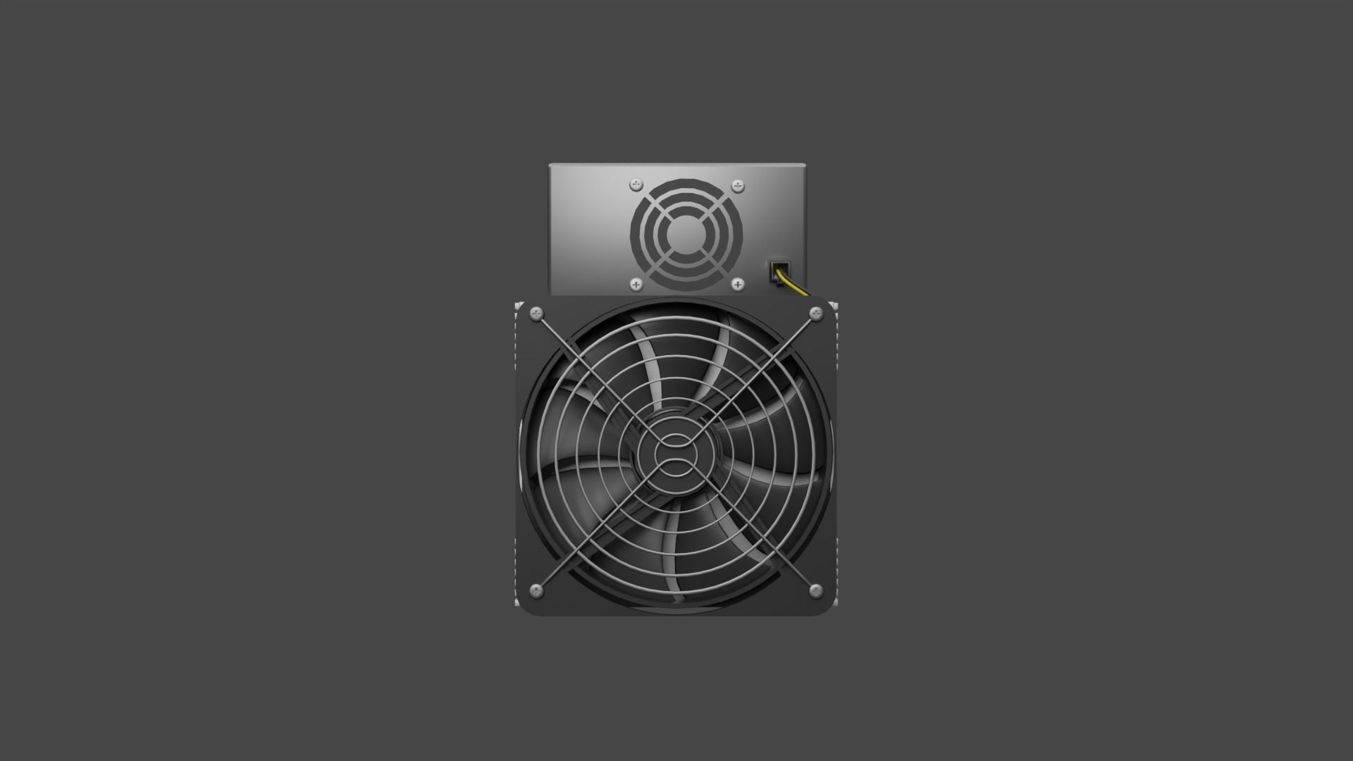 Whatsminer M50 M30 3D model_3