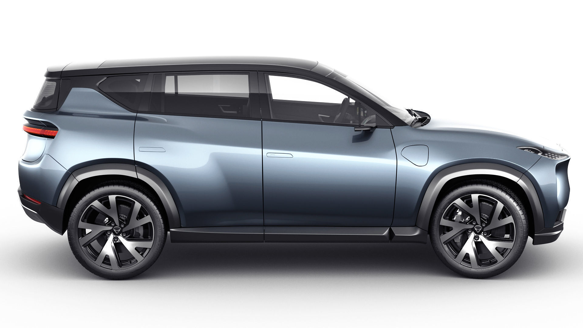 Generic Electric Modern SUV 3D model_6