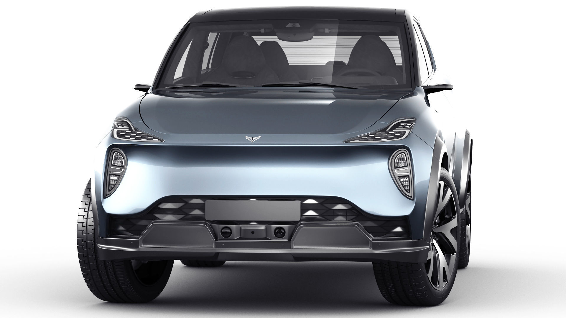 Generic Electric Modern SUV 3D model_17