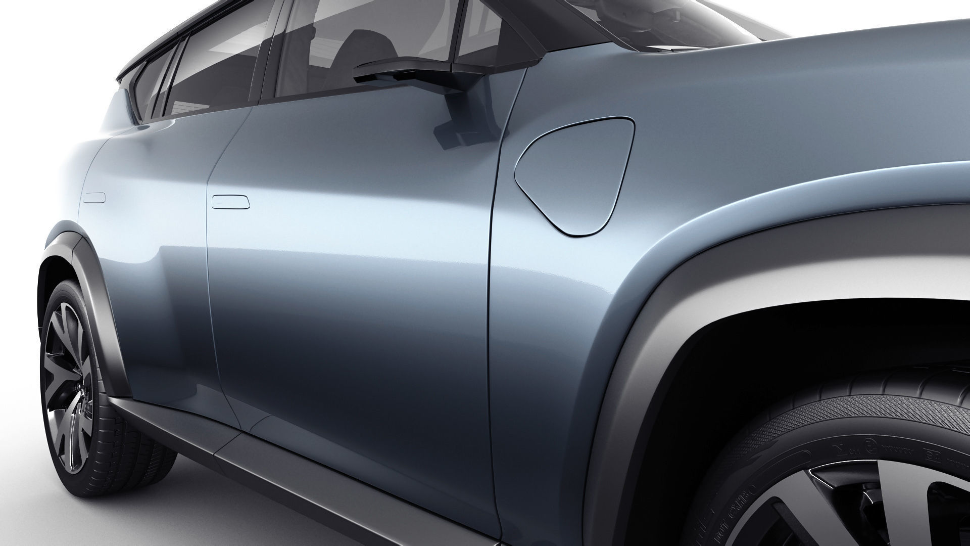 Generic Electric Modern SUV 3D model_16