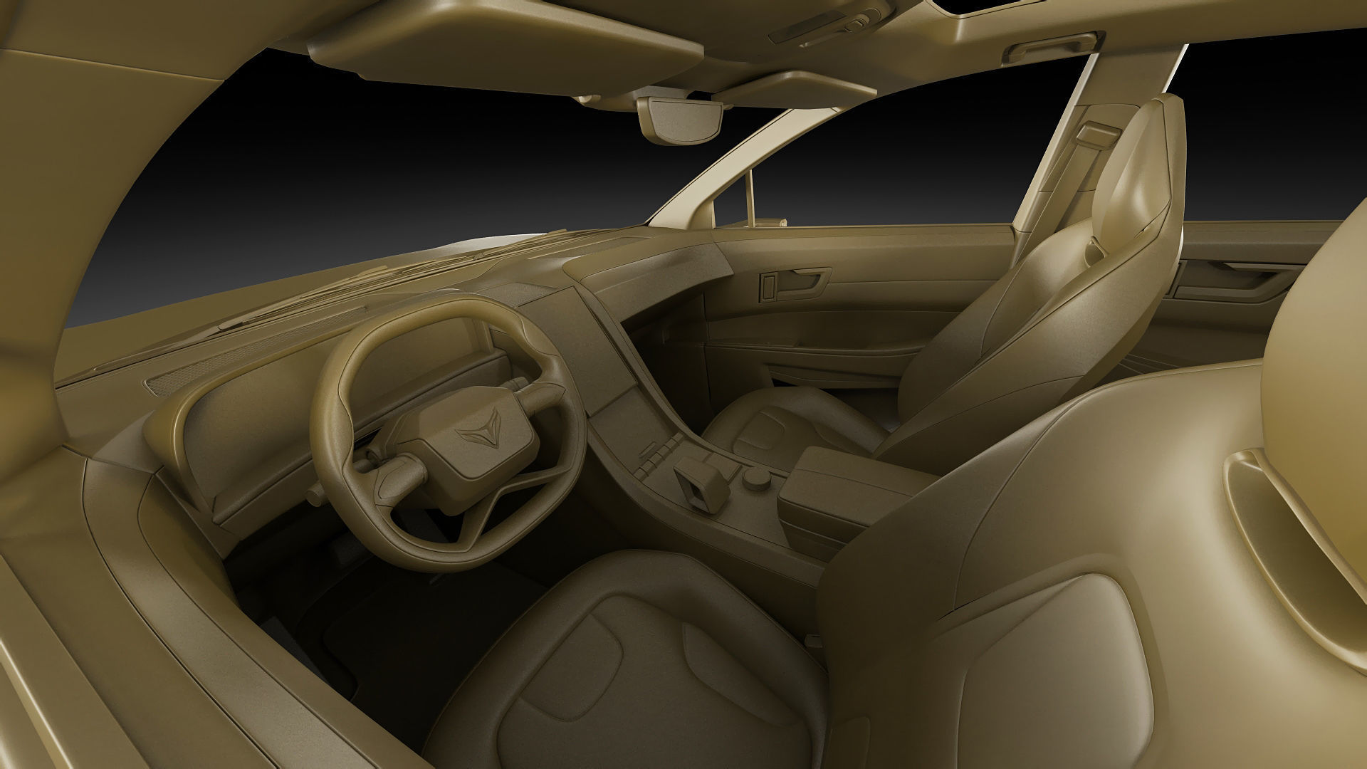 Generic Electric Modern SUV 3D model_31