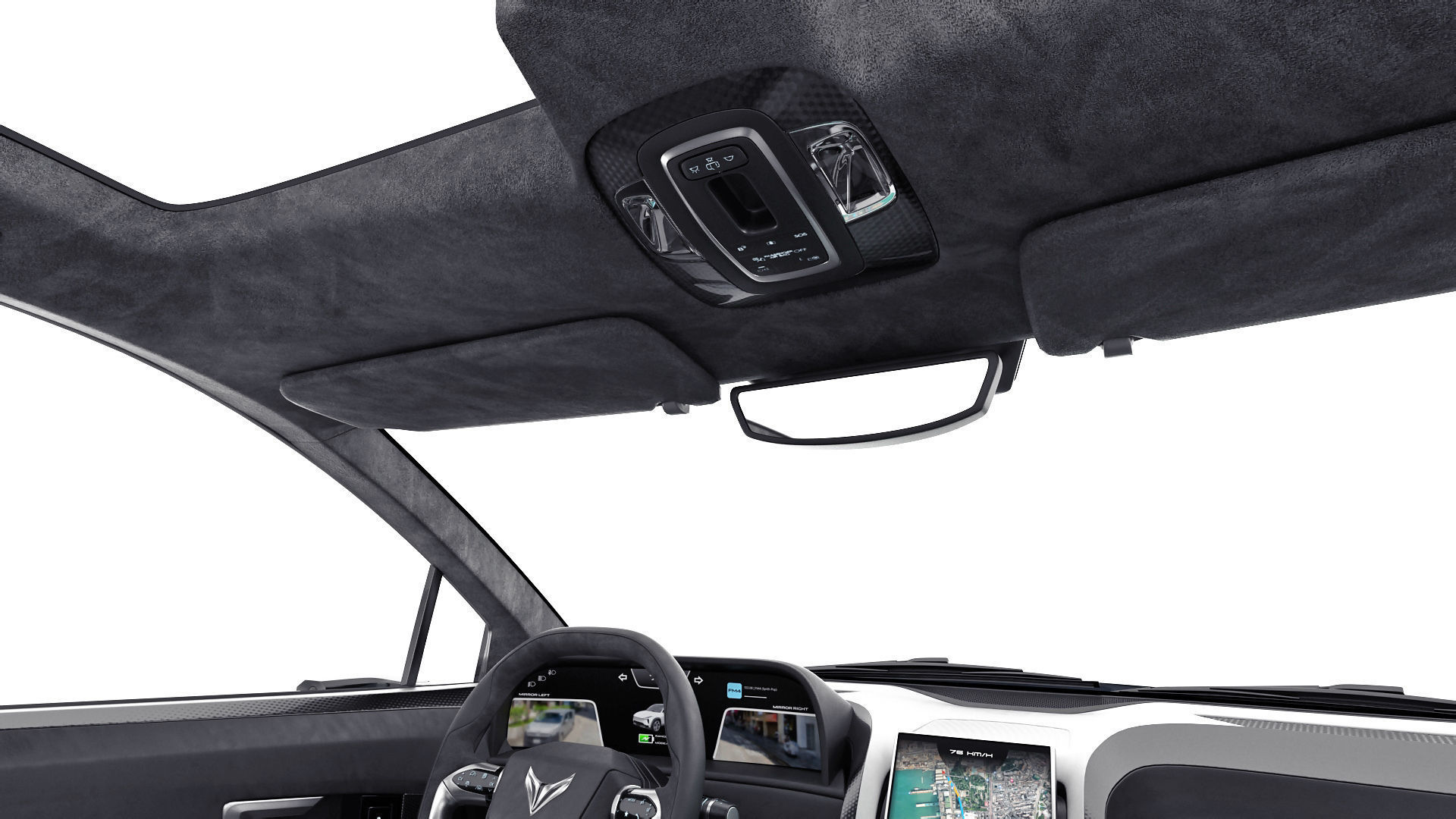 Generic Electric Modern SUV 3D model_26