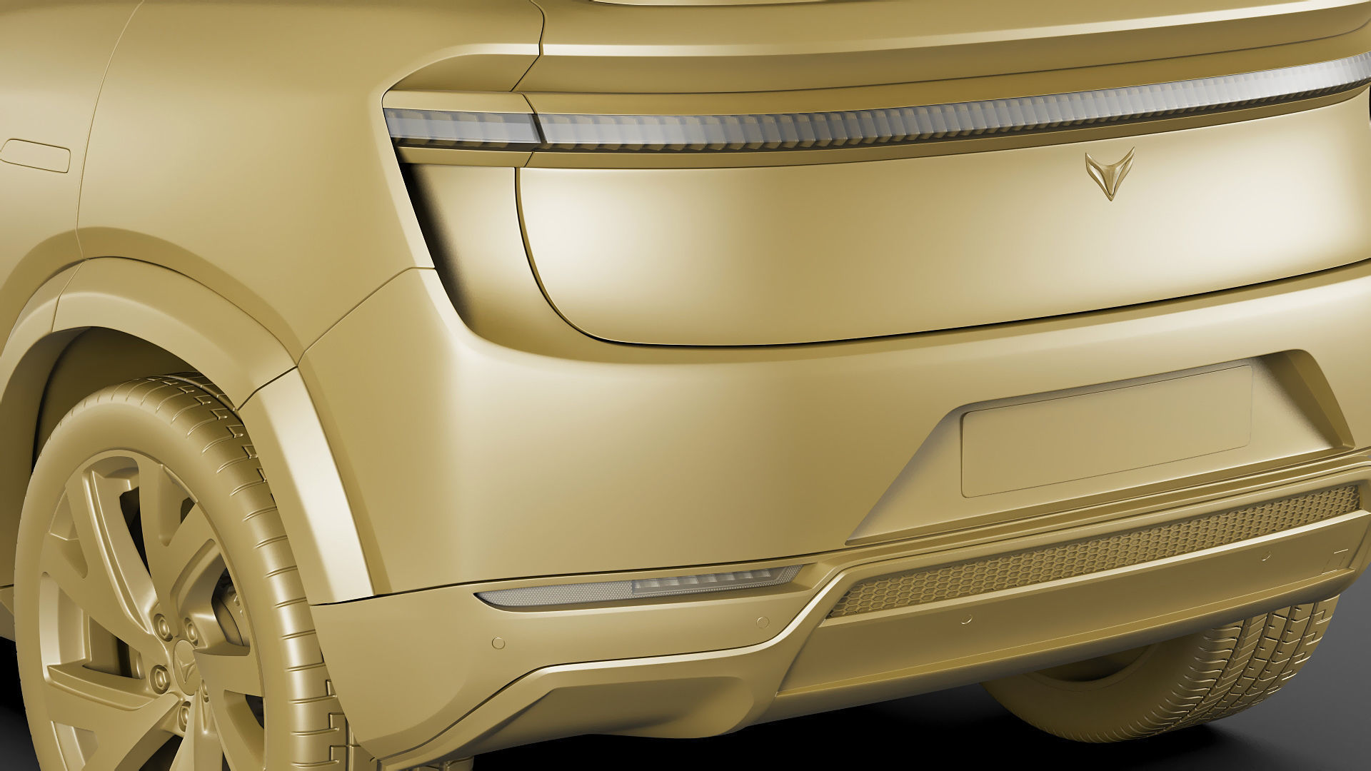 Generic Electric Modern SUV 3D model_30