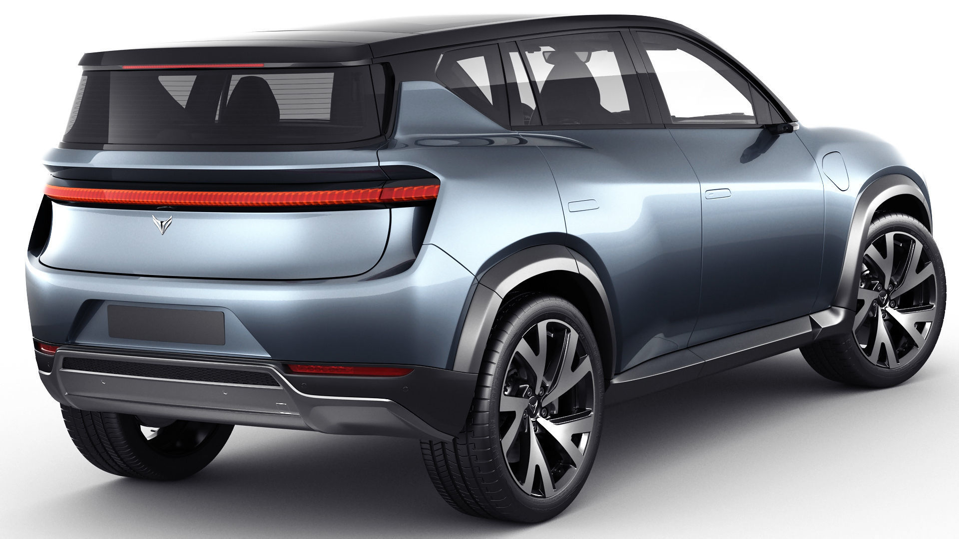 Generic Electric Modern SUV 3D model_3