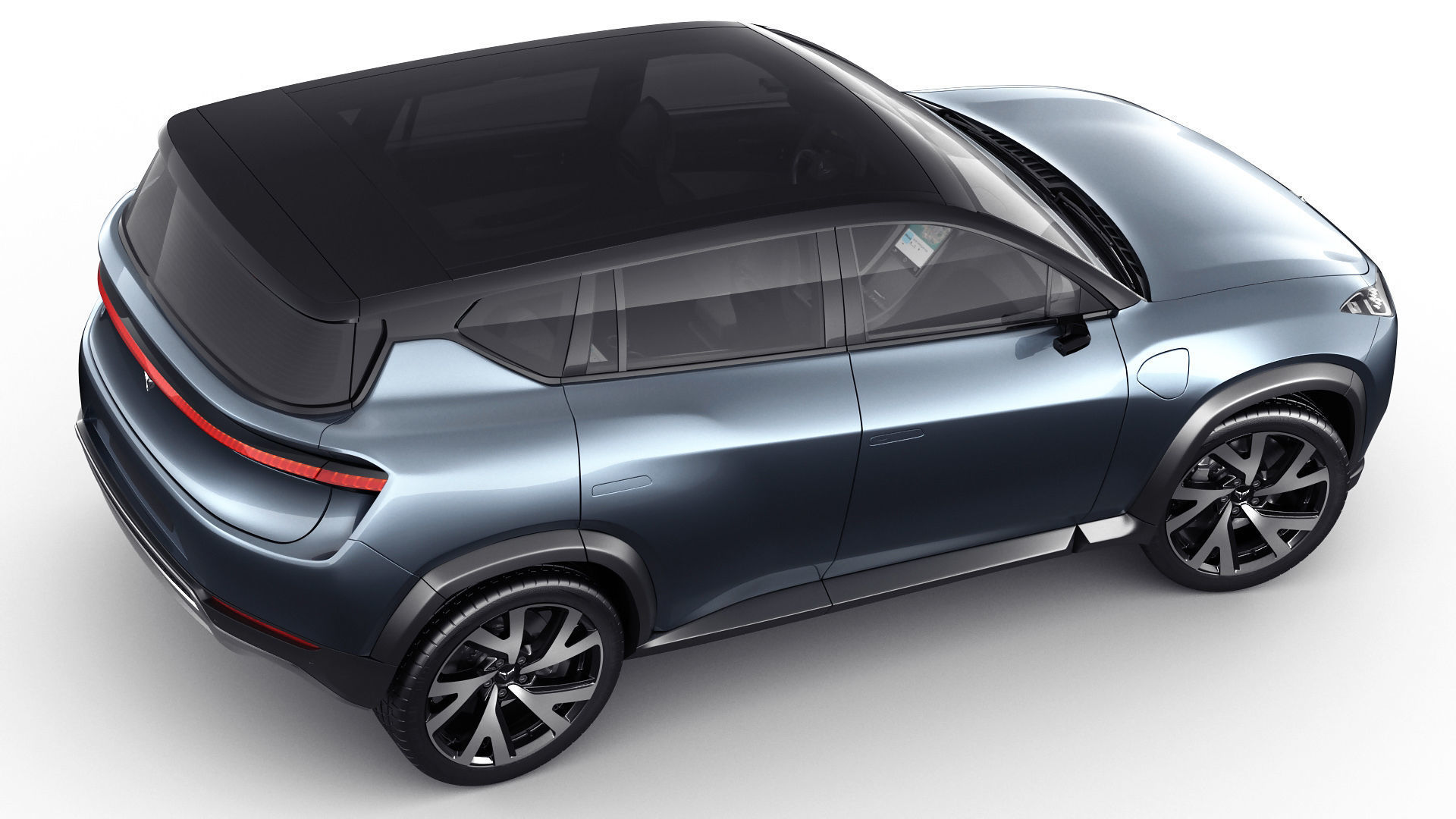 Generic Electric Modern SUV 3D model_12