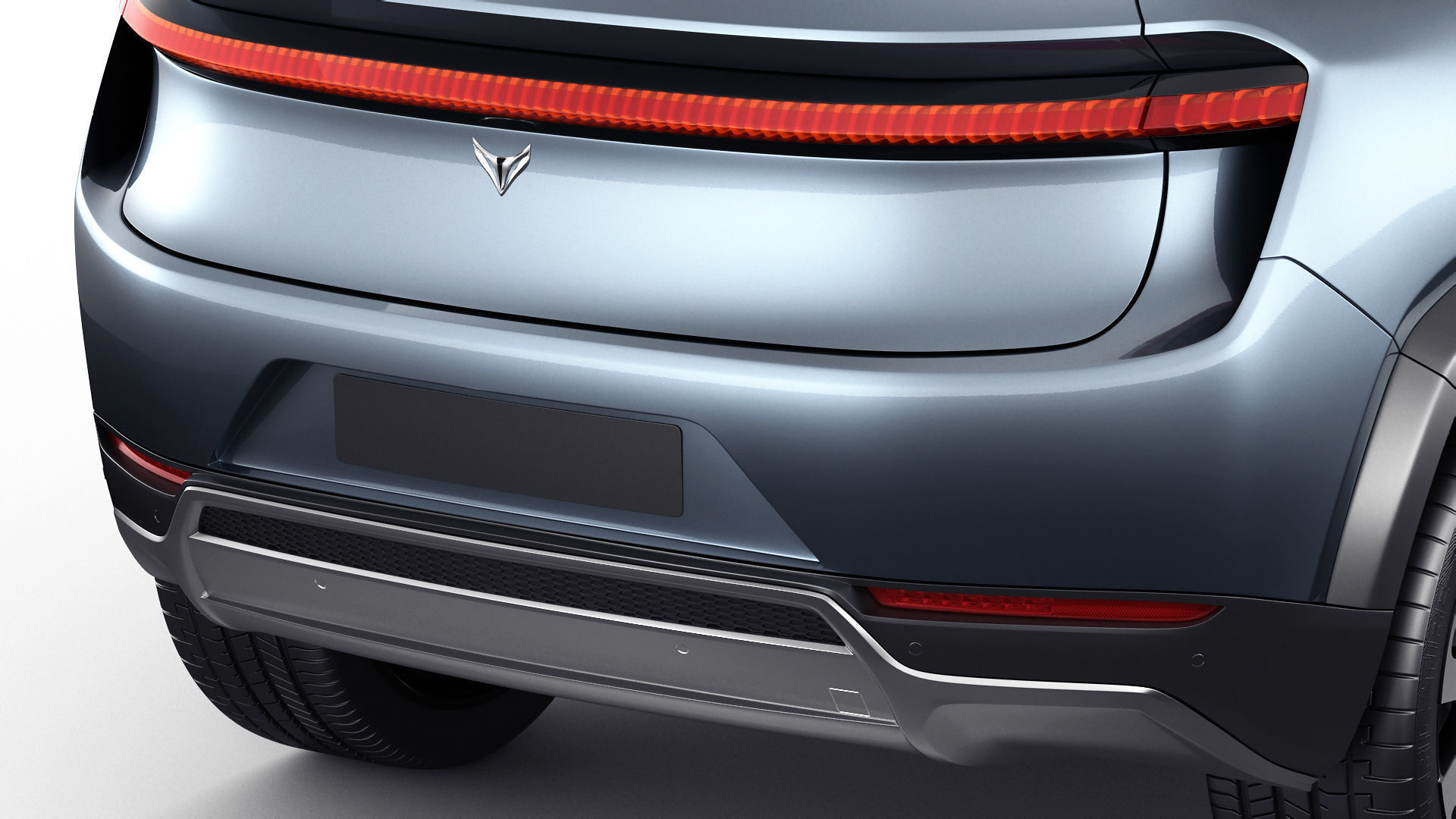 Generic Electric Modern SUV 3D model_9