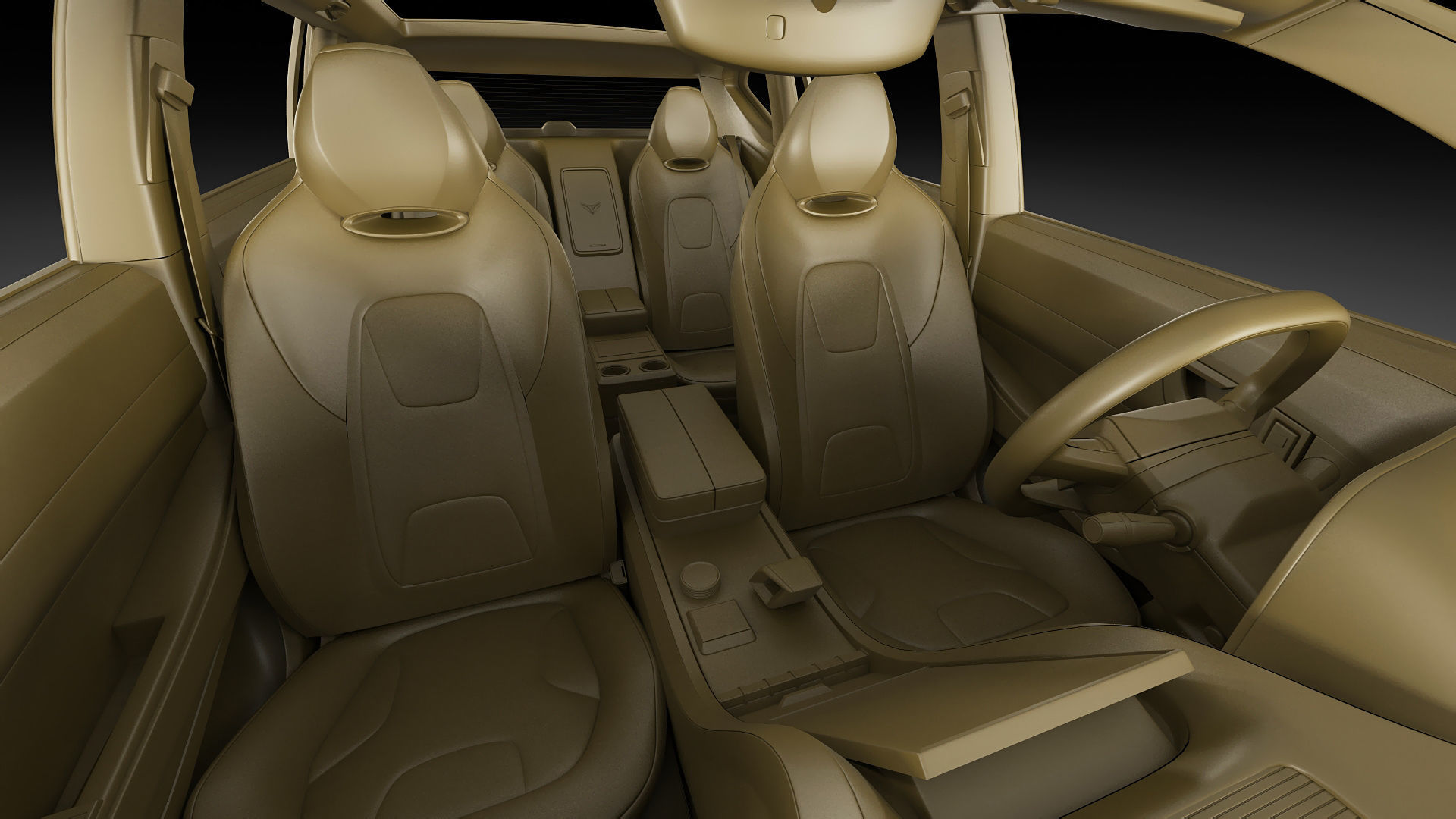 Generic Electric Modern SUV 3D model_32