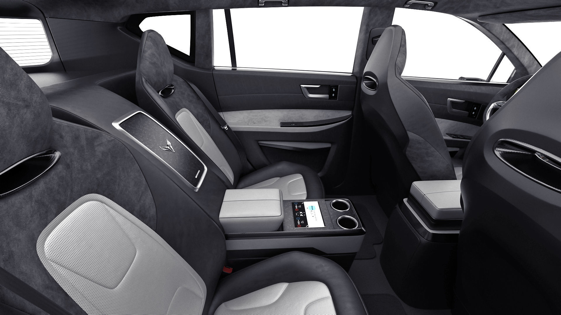 Generic Electric Modern SUV 3D model_23