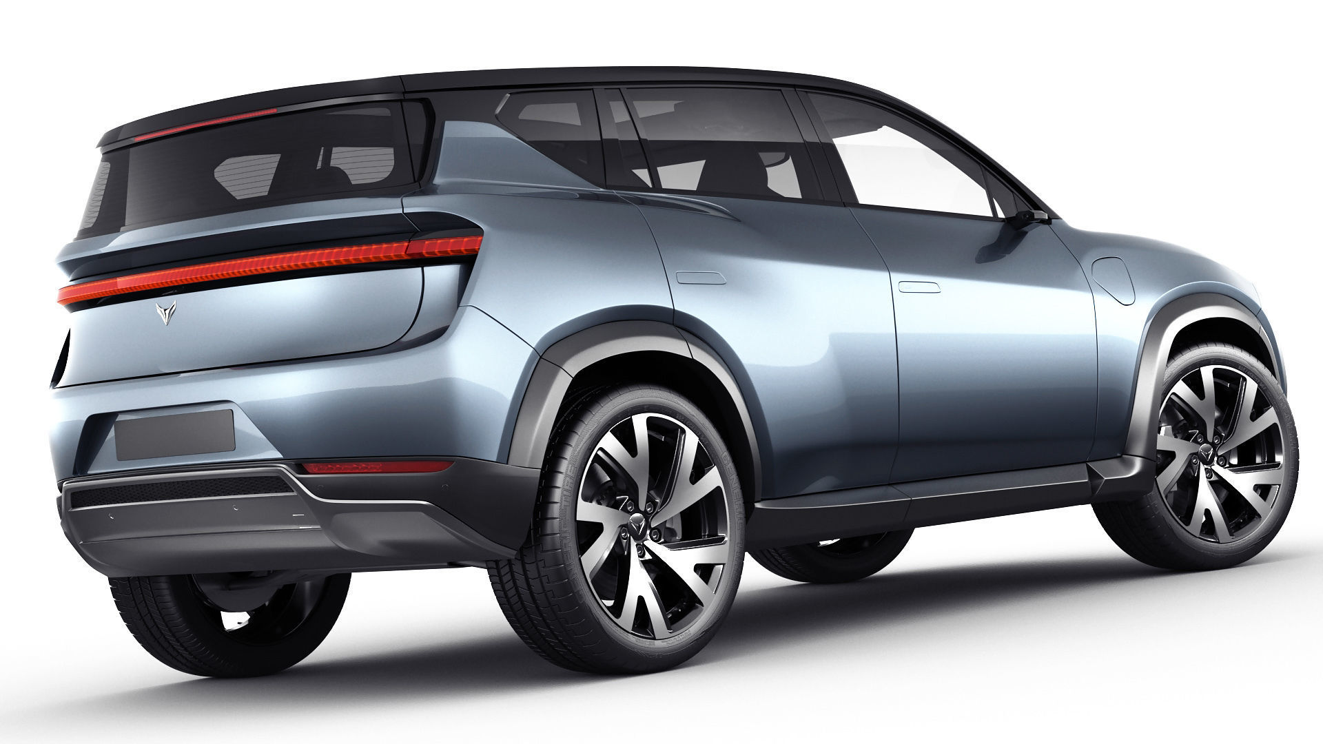 Generic Electric Modern SUV 3D model_14