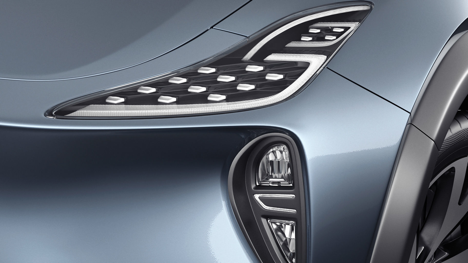 Generic Electric Modern SUV 3D model_8