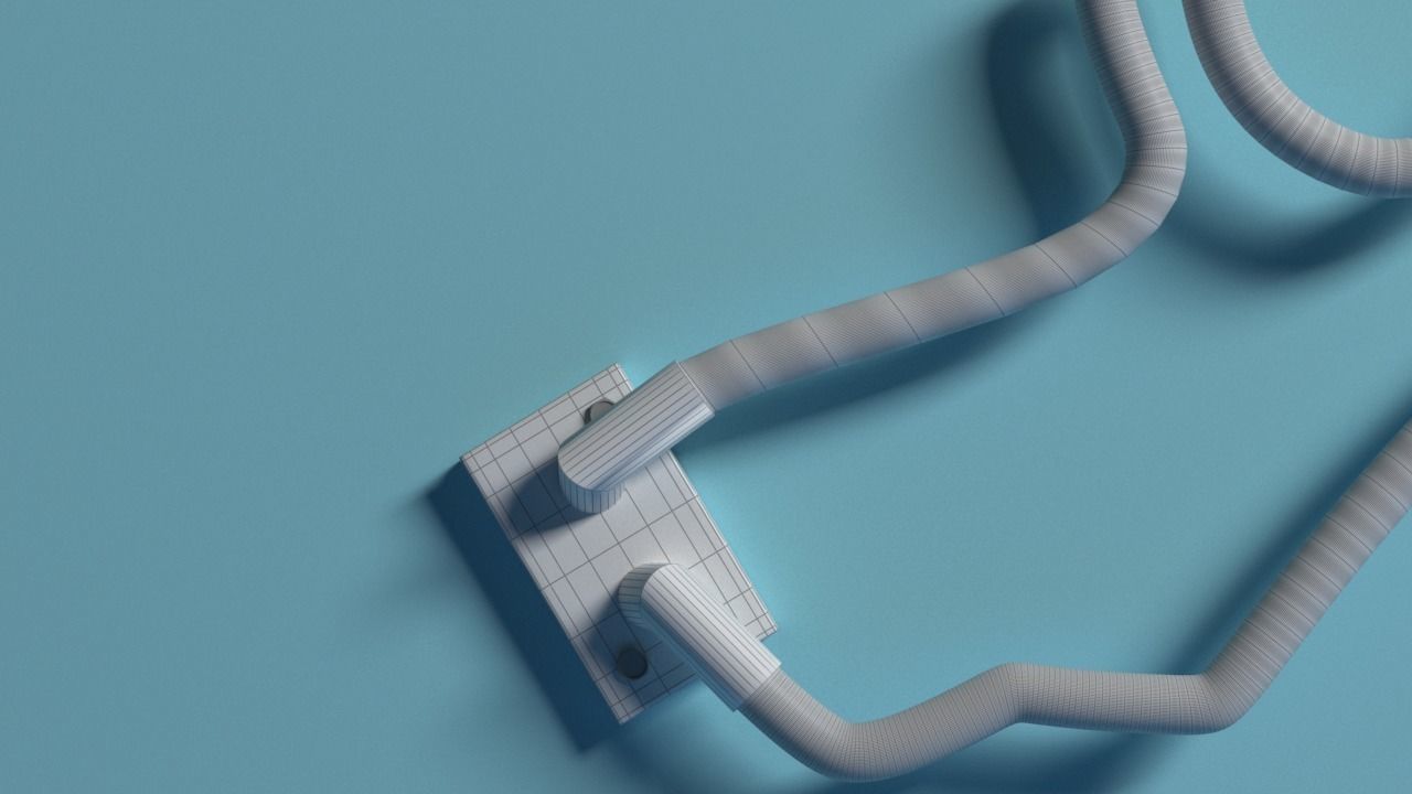 Neon sign Low-poly 3D model_8