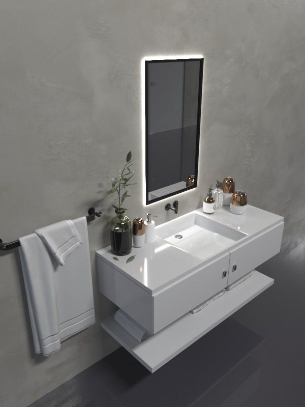 Washbasin 3D model_1