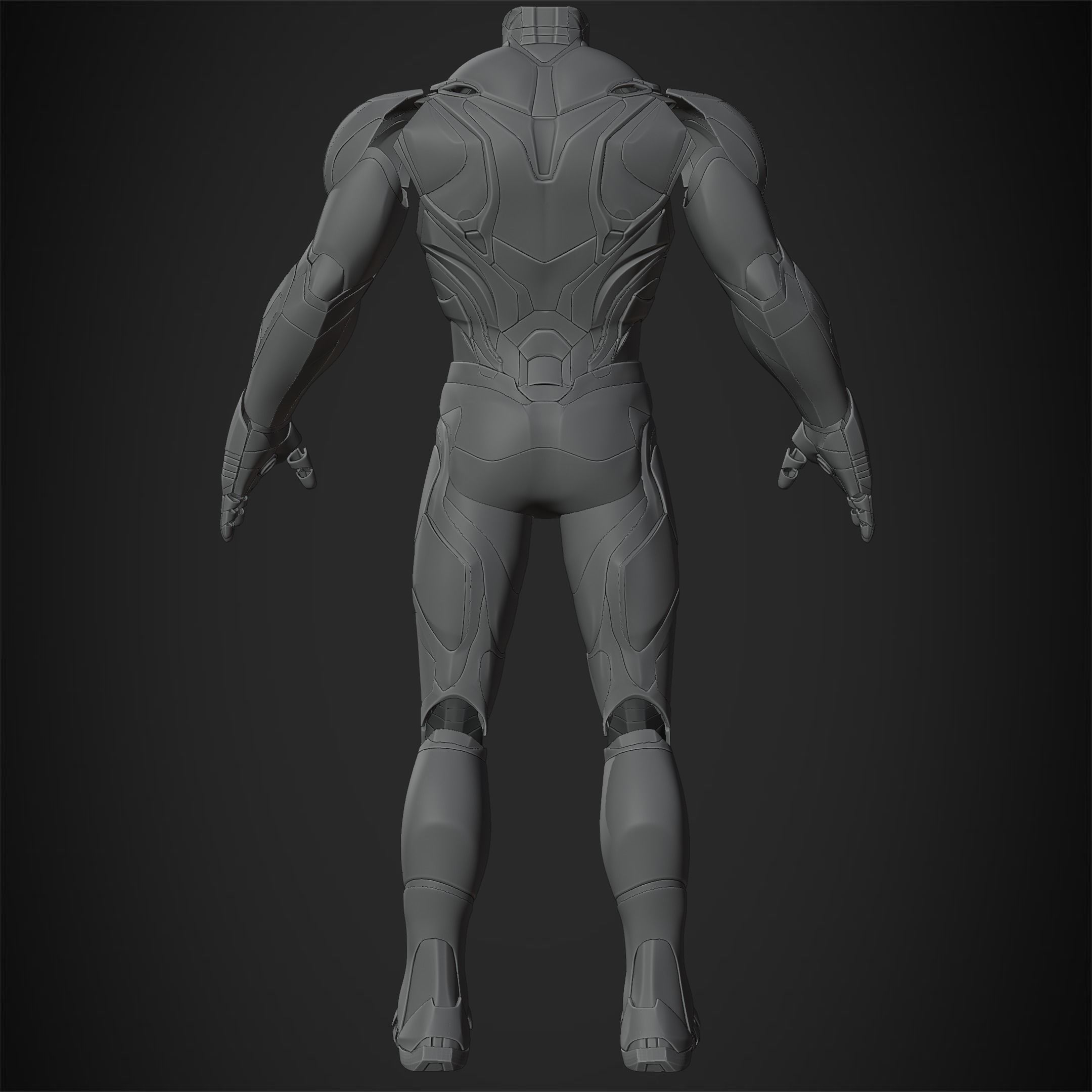 Iron Man Mark 85 Armor for Cosplay 3D print model_17