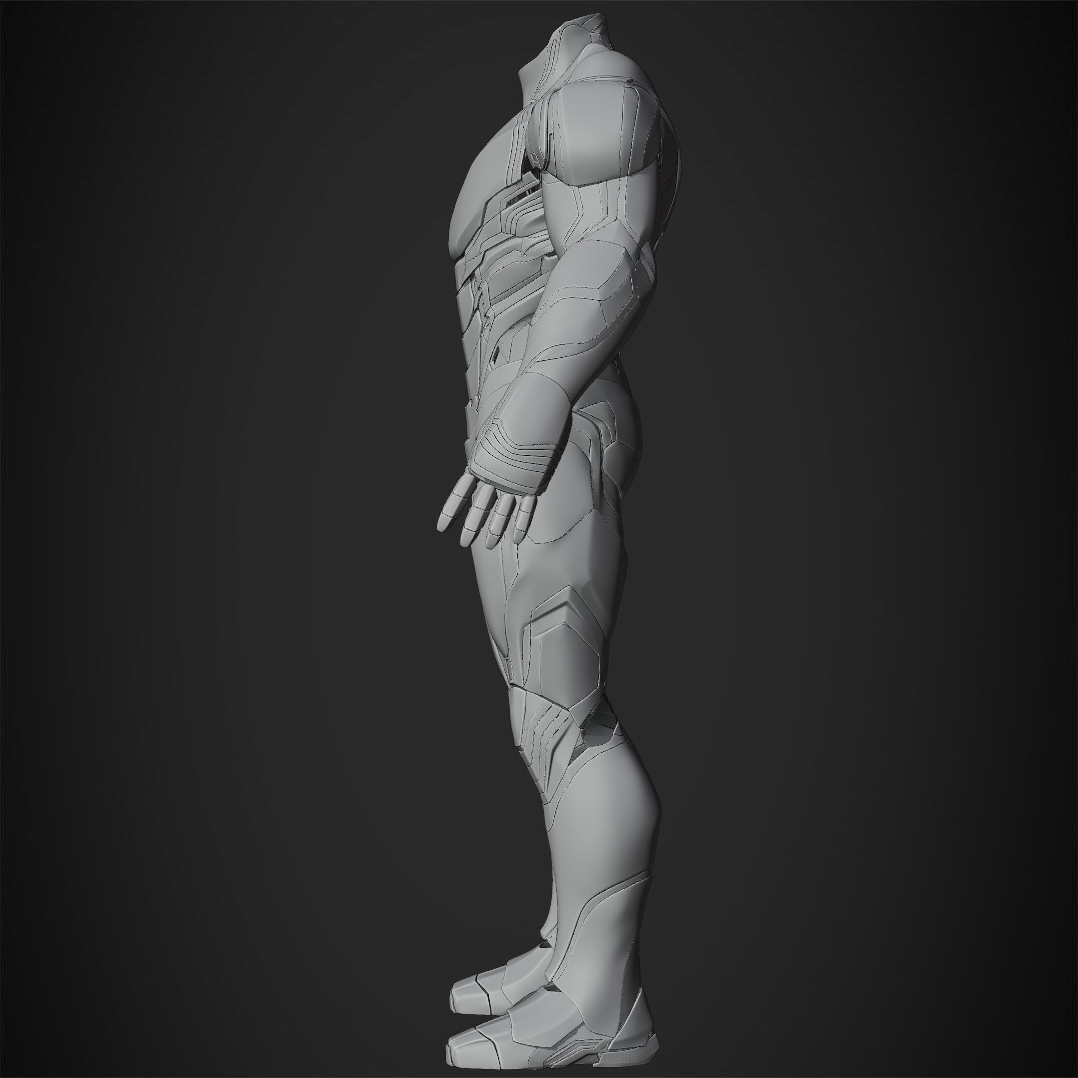 Iron Man Mark 85 Armor for Cosplay 3D print model_15