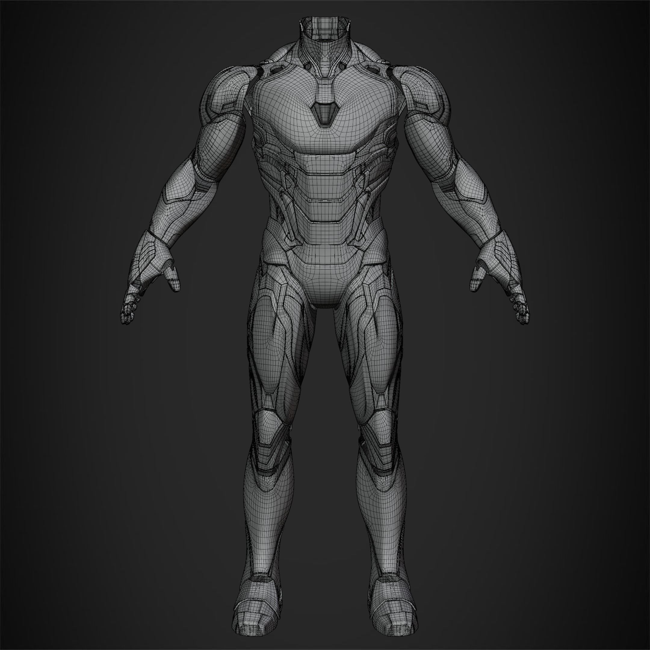 Iron Man Mark 85 Armor for Cosplay 3D print model_10