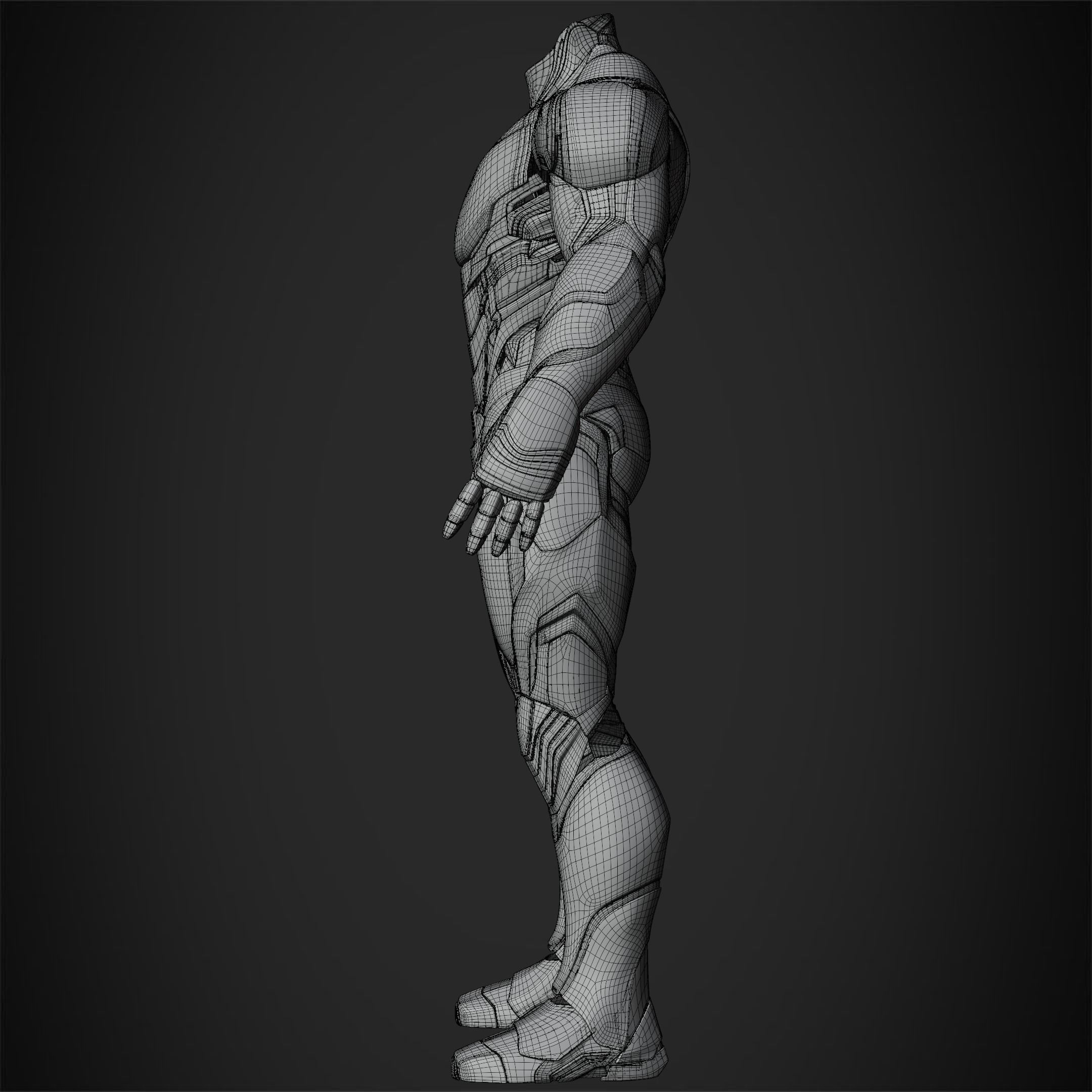 Iron Man Mark 85 Armor for Cosplay 3D print model_14
