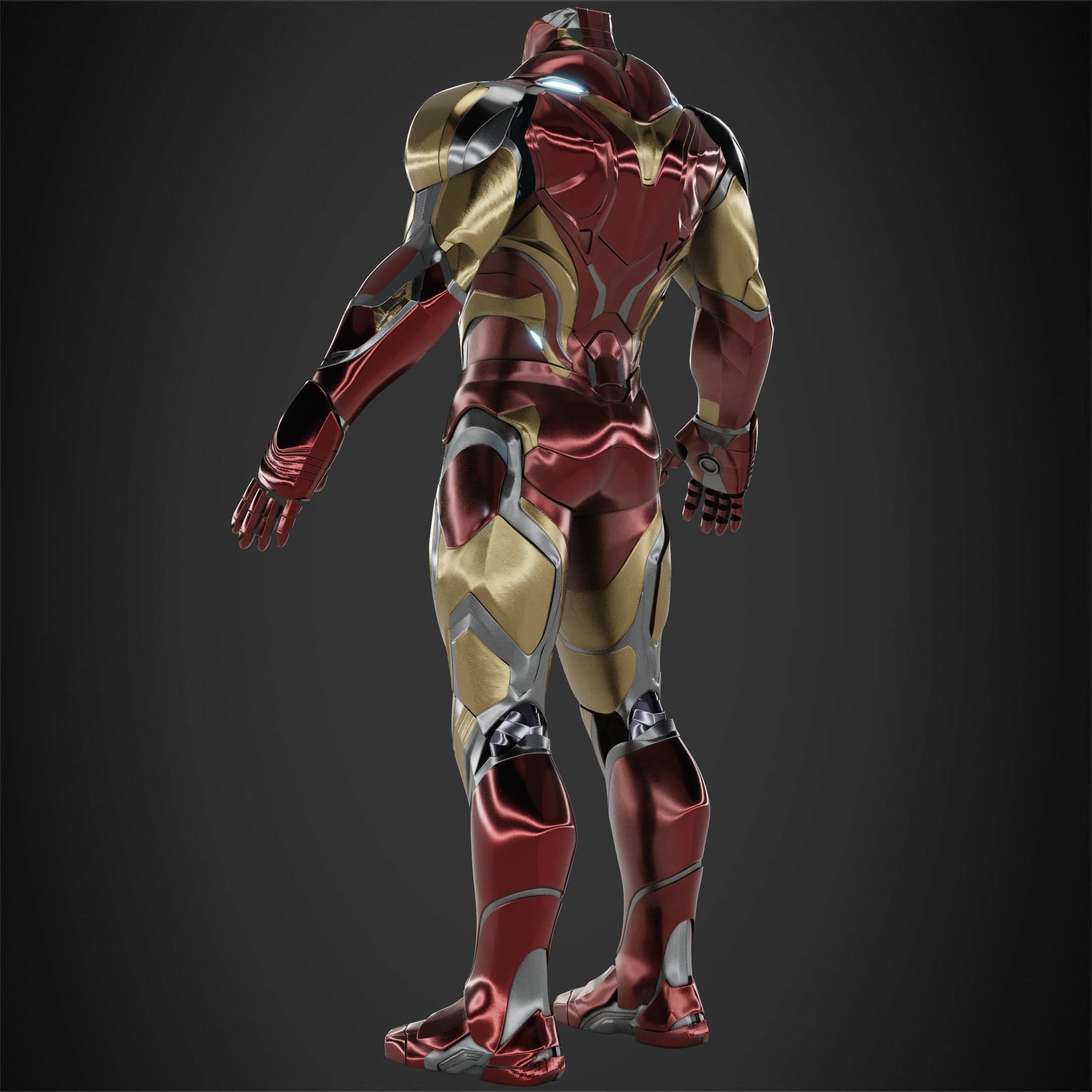 Iron Man Mark 85 Armor for Cosplay 3D print model_5