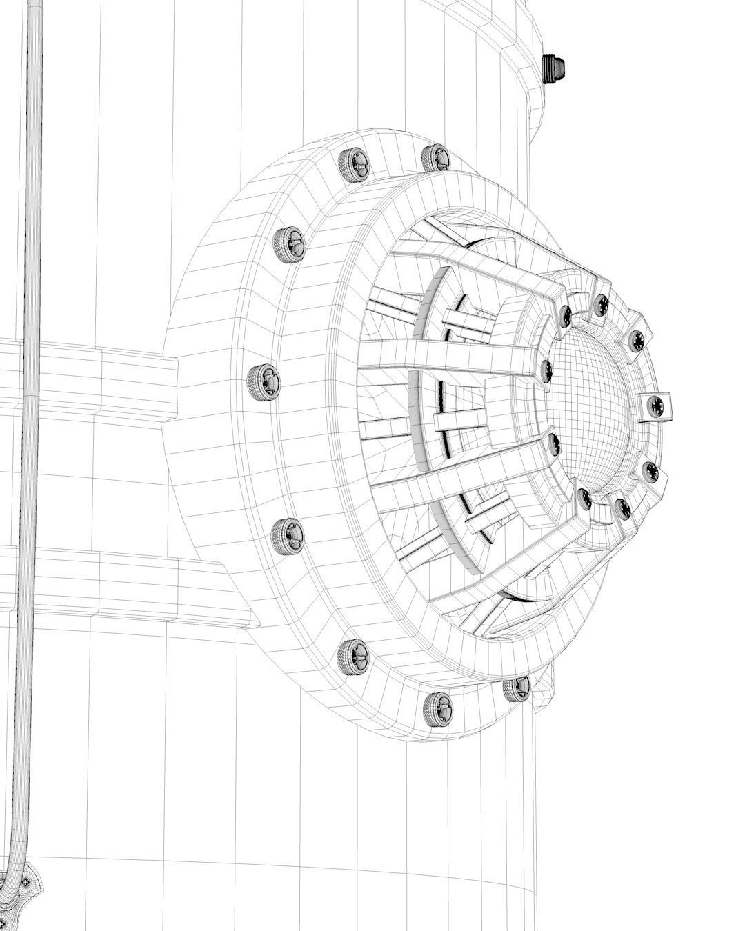 Sci-Fi Container Prop model - Futuristic - Cyberpunk 3D model_8