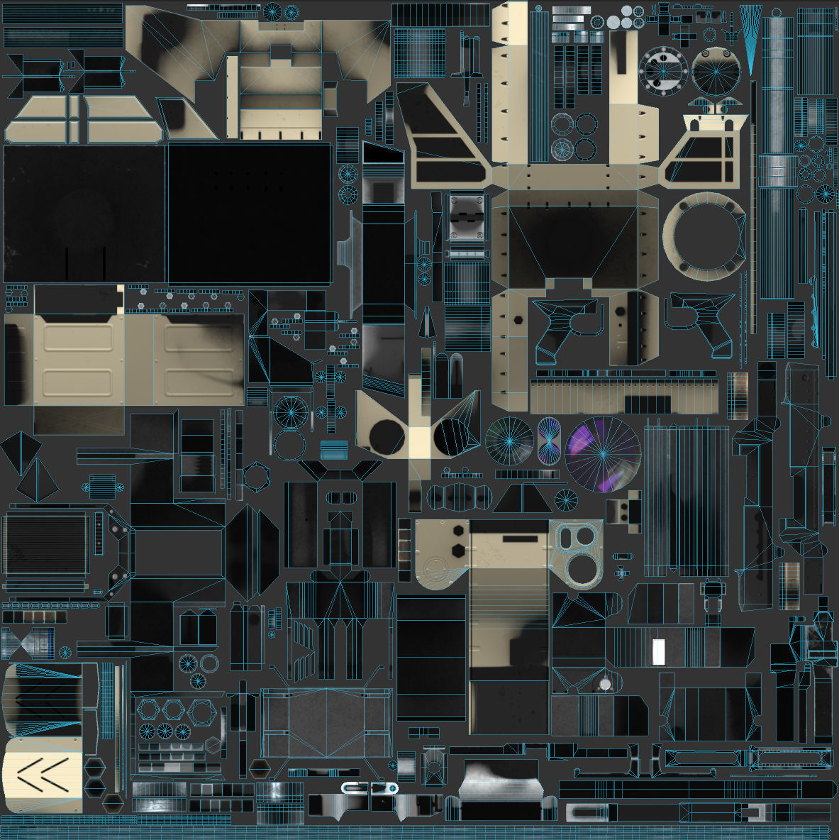 Pitbull RWS Low-poly 3D model_6