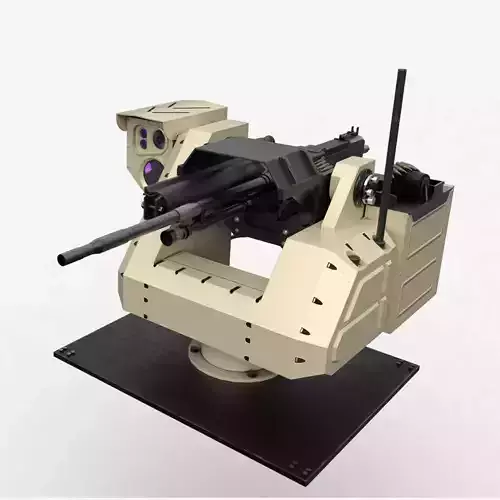 Pitbull RWS Low-poly 3D model