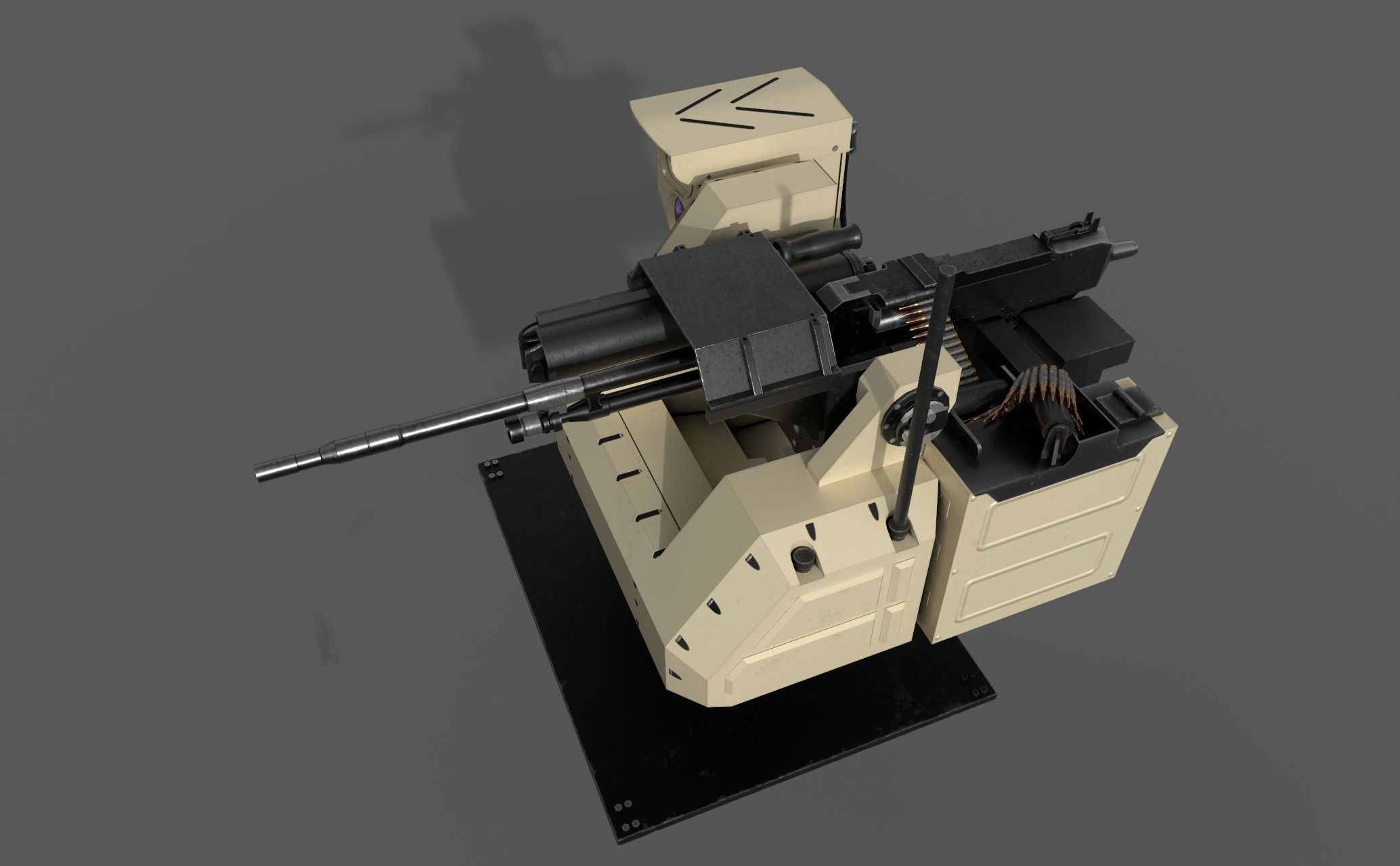 Pitbull RWS Low-poly 3D model_14