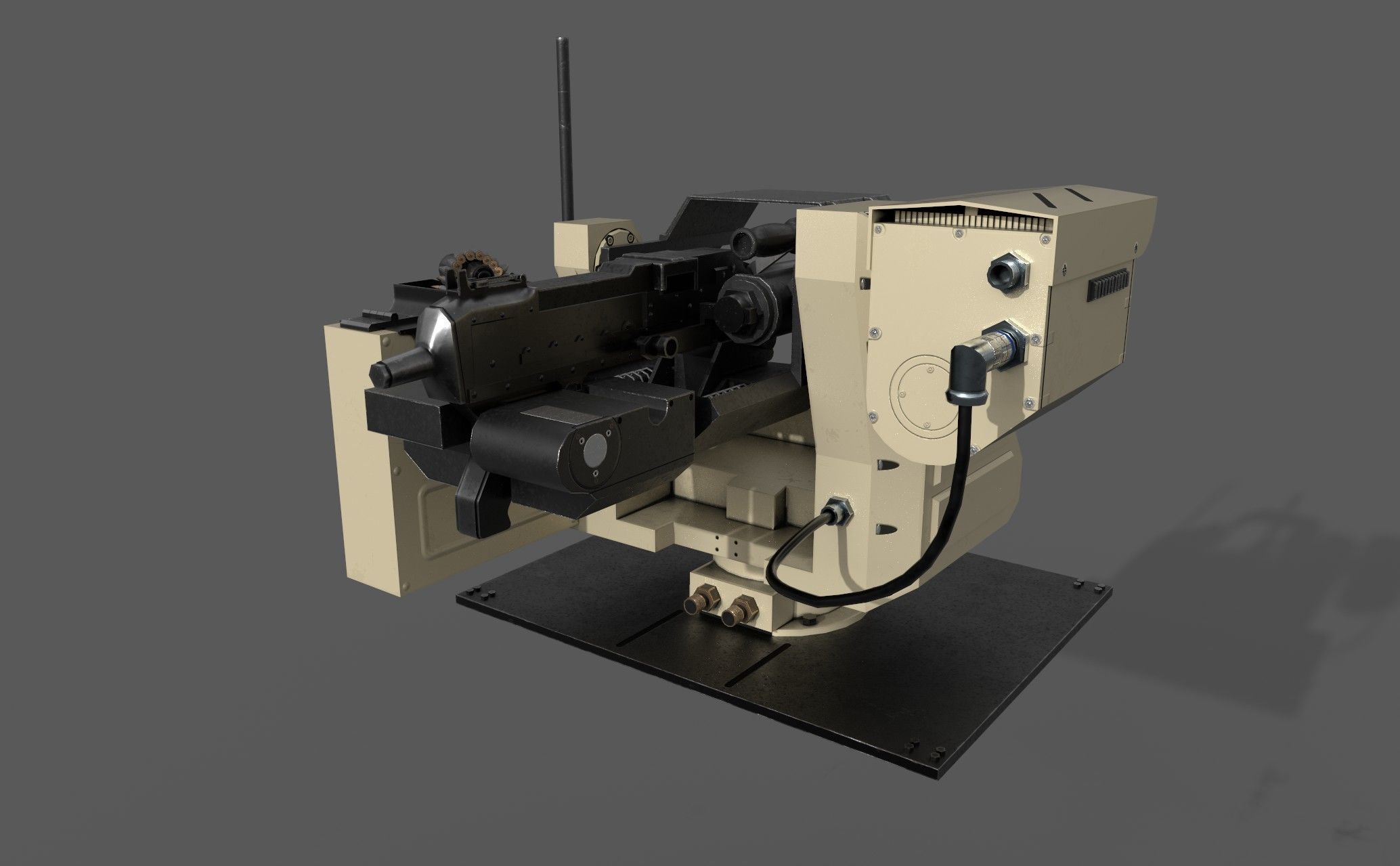 Pitbull RWS Low-poly 3D model_13