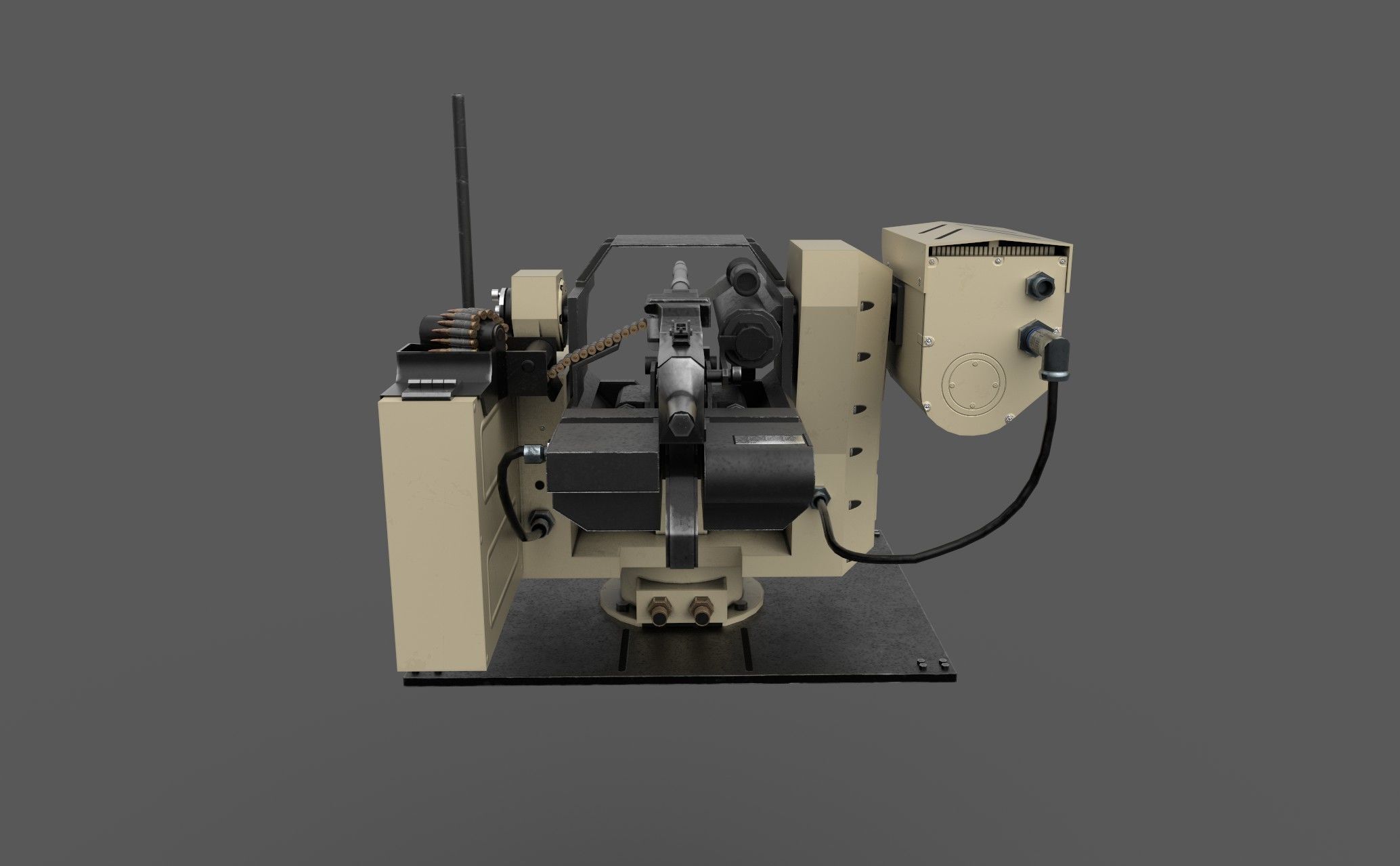 Pitbull RWS Low-poly 3D model_9