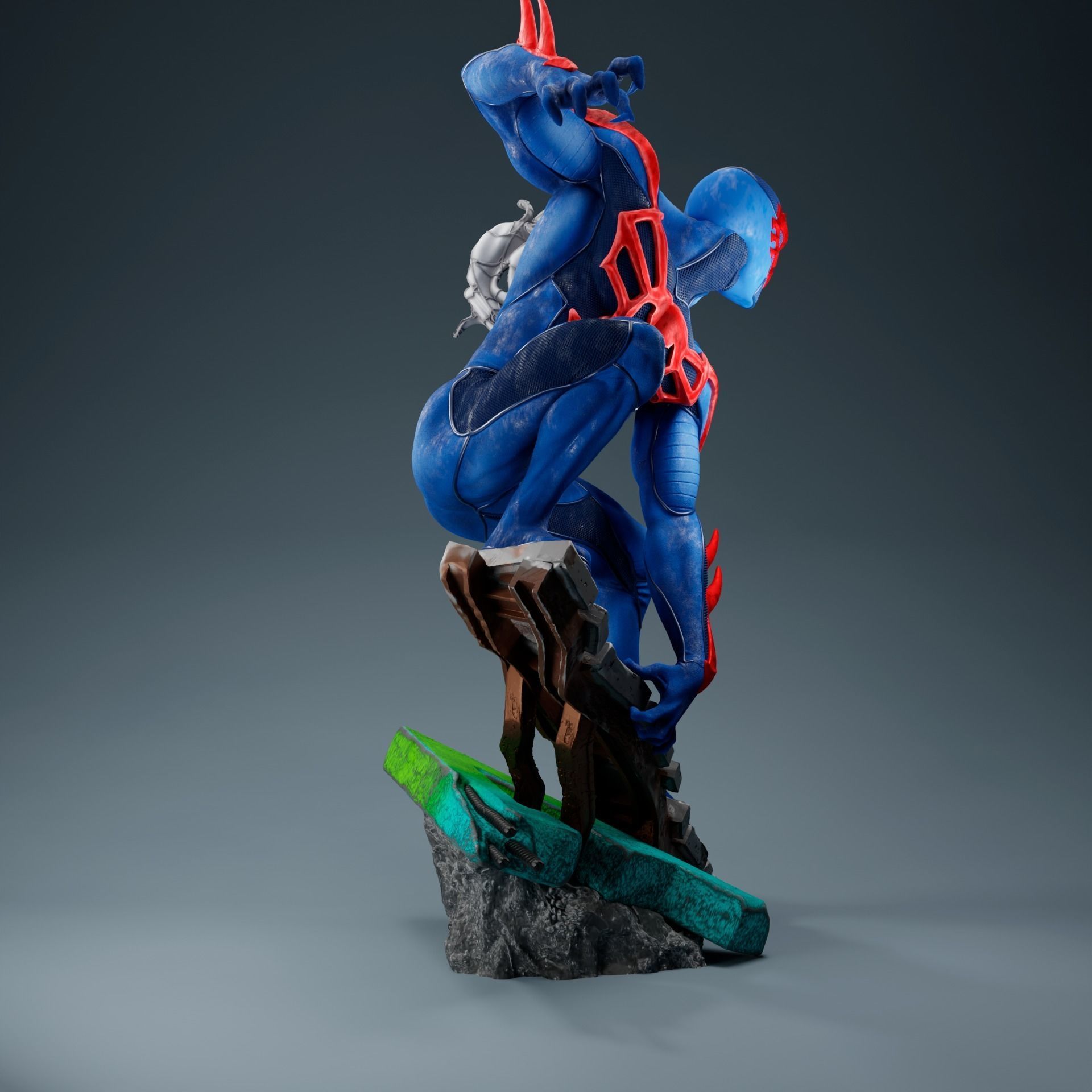 Spider man 2099 3D print model_1
