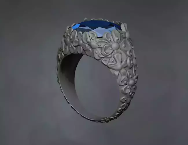 engagement Diamond Ring Flowers 