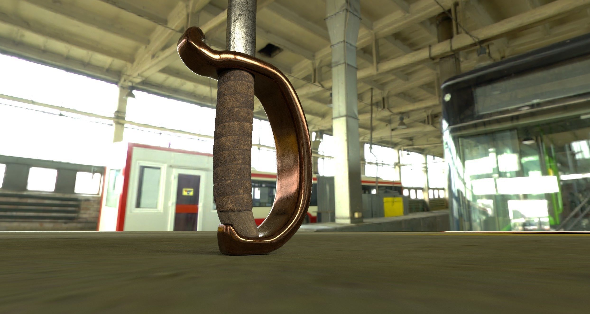 Saber -- PBR -- Game Ready Asset Low-poly 3D model_3