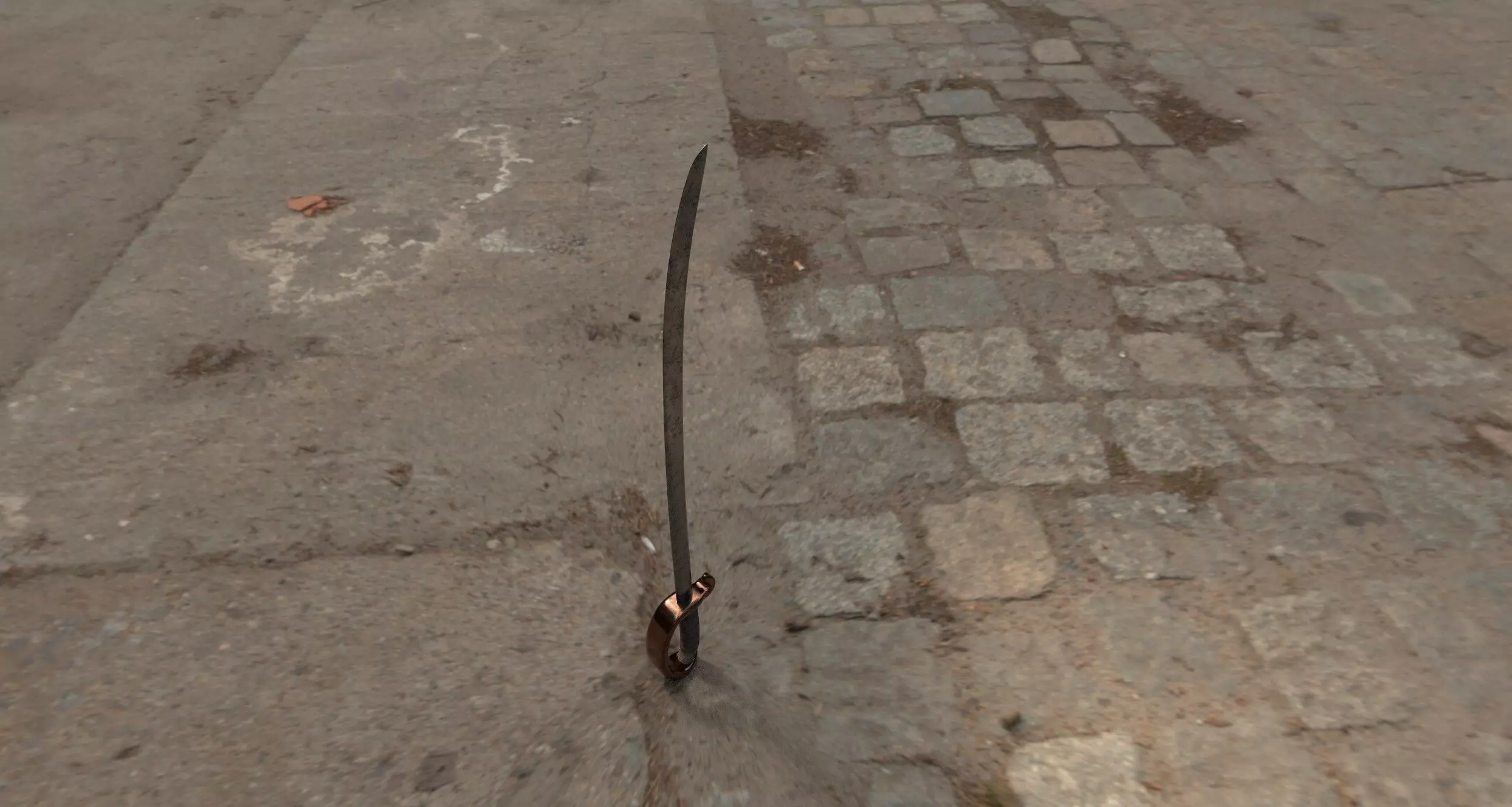 Saber -- PBR -- Game Ready Asset Low-poly 3D model_0