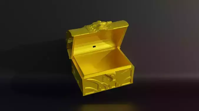 DnD Dice Box Pattern 3D print model 3D print model