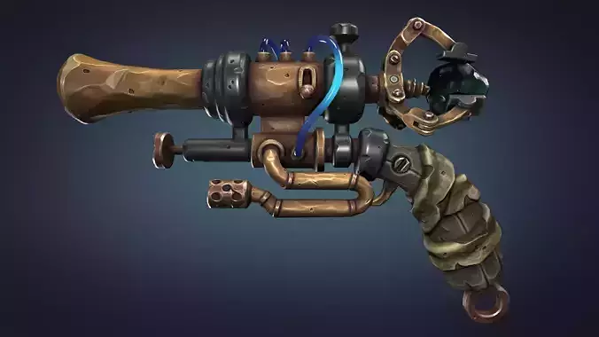 Steampunk pistol